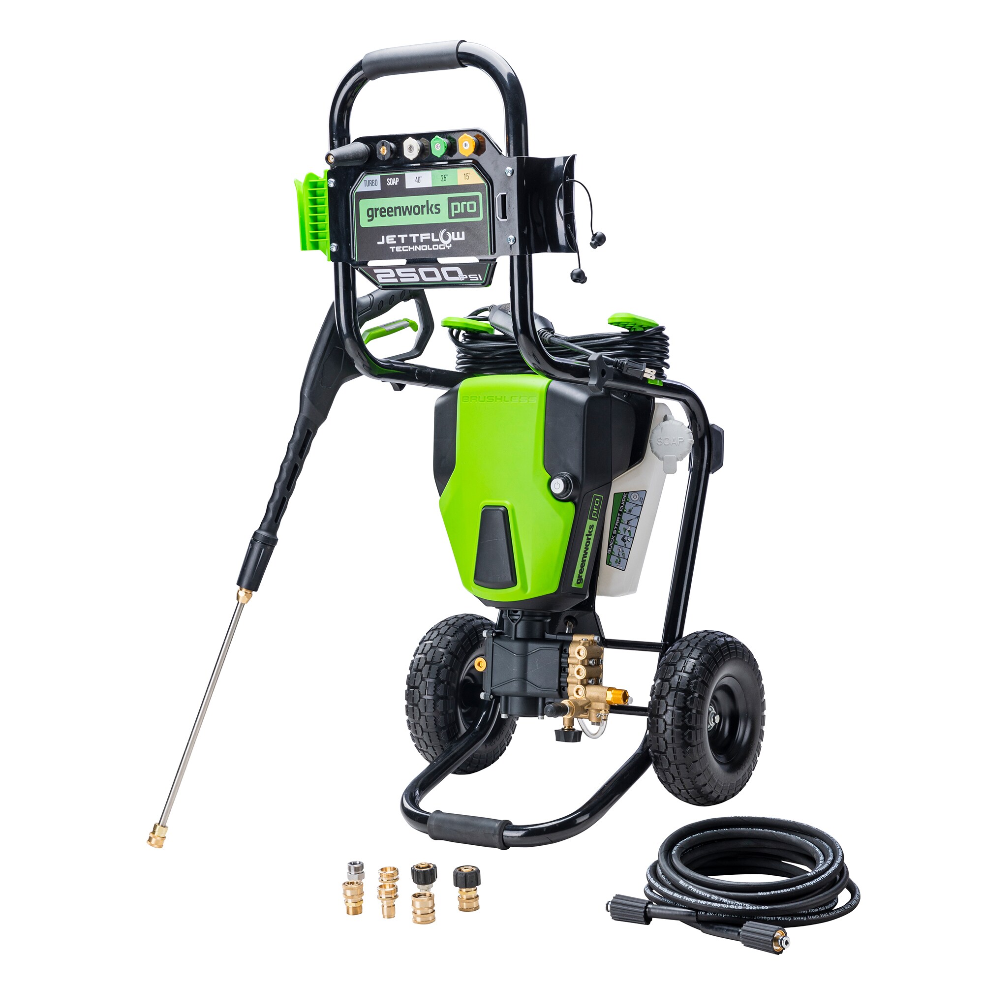 Greenworks 2500 PSI 2.1Gallons GPM Cold Water Electric Pressure