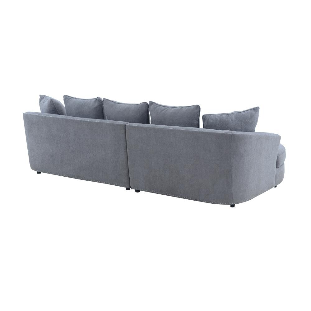 Armen Living LCQNCOGR Sofas-Loveseats - View #3