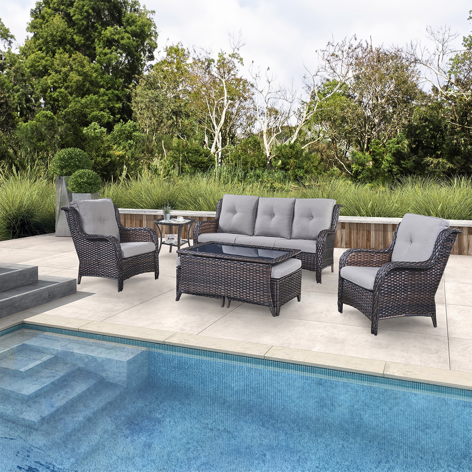 Rilyson FS006013014018025-3 Patio-Conversation-Sets - View #2