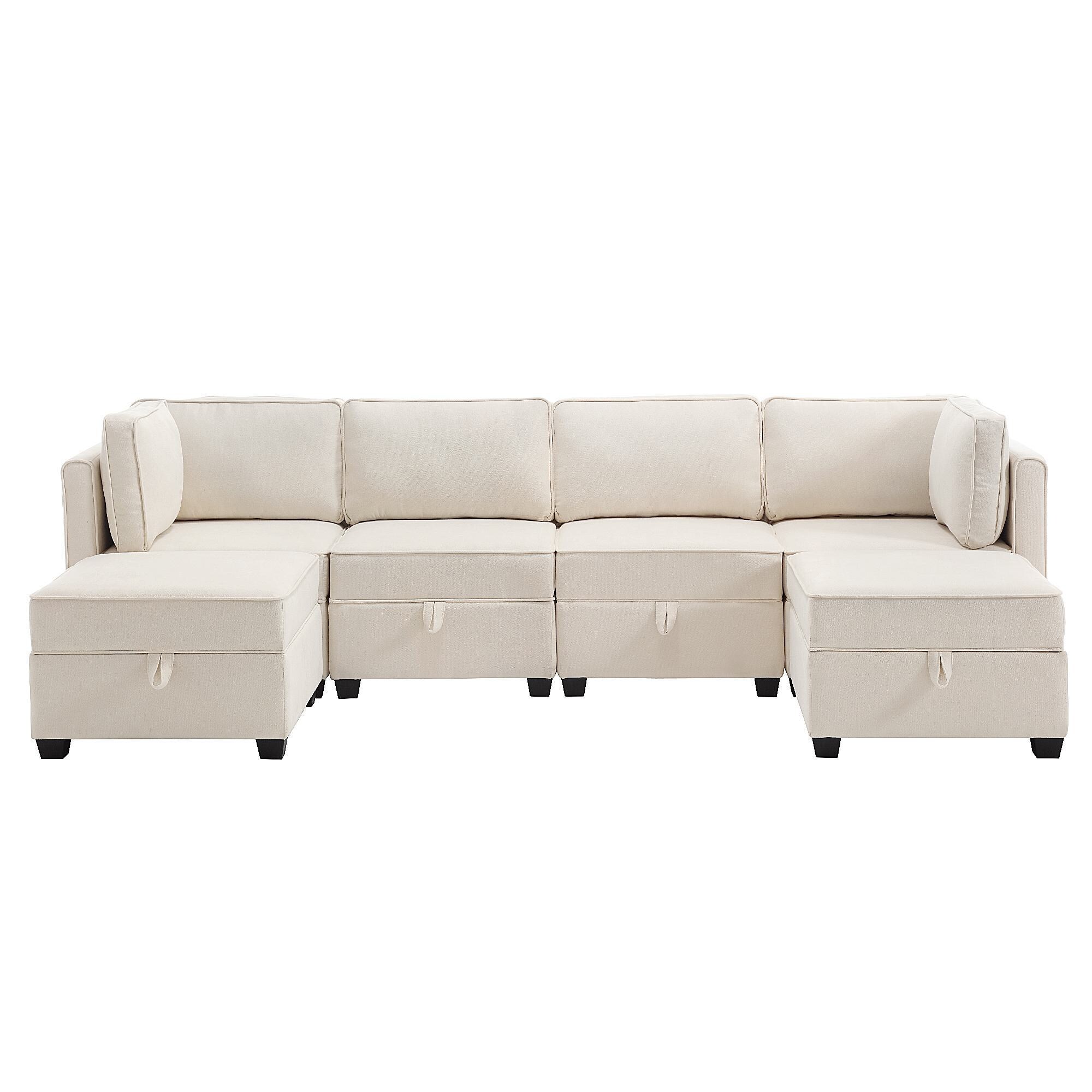 FARATI P102-BEIGE-6 Sofas-Loveseats - View #2
