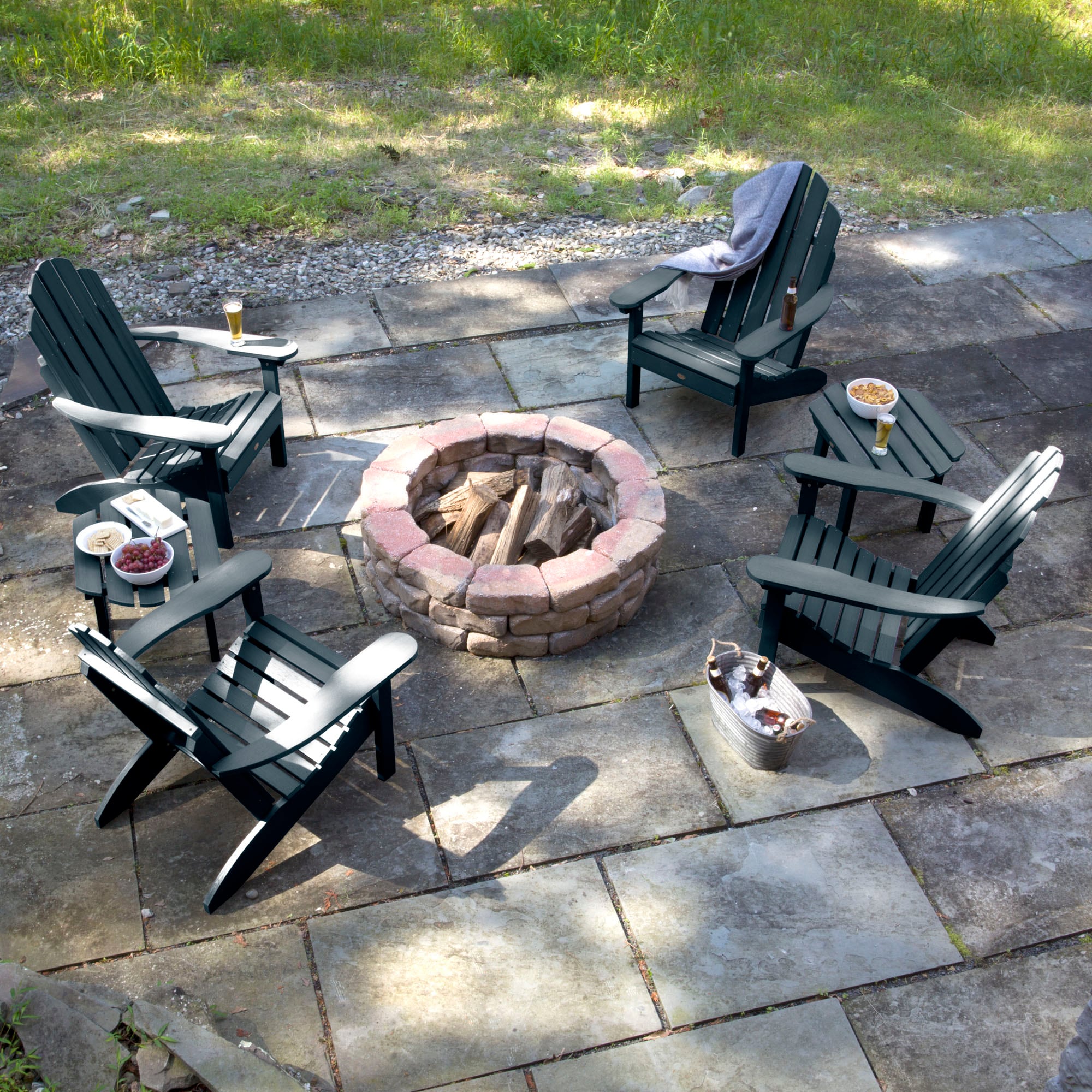 highwood AD-KITCLAS9-FBE The Westport 6 -Piece Patio Conversation Set