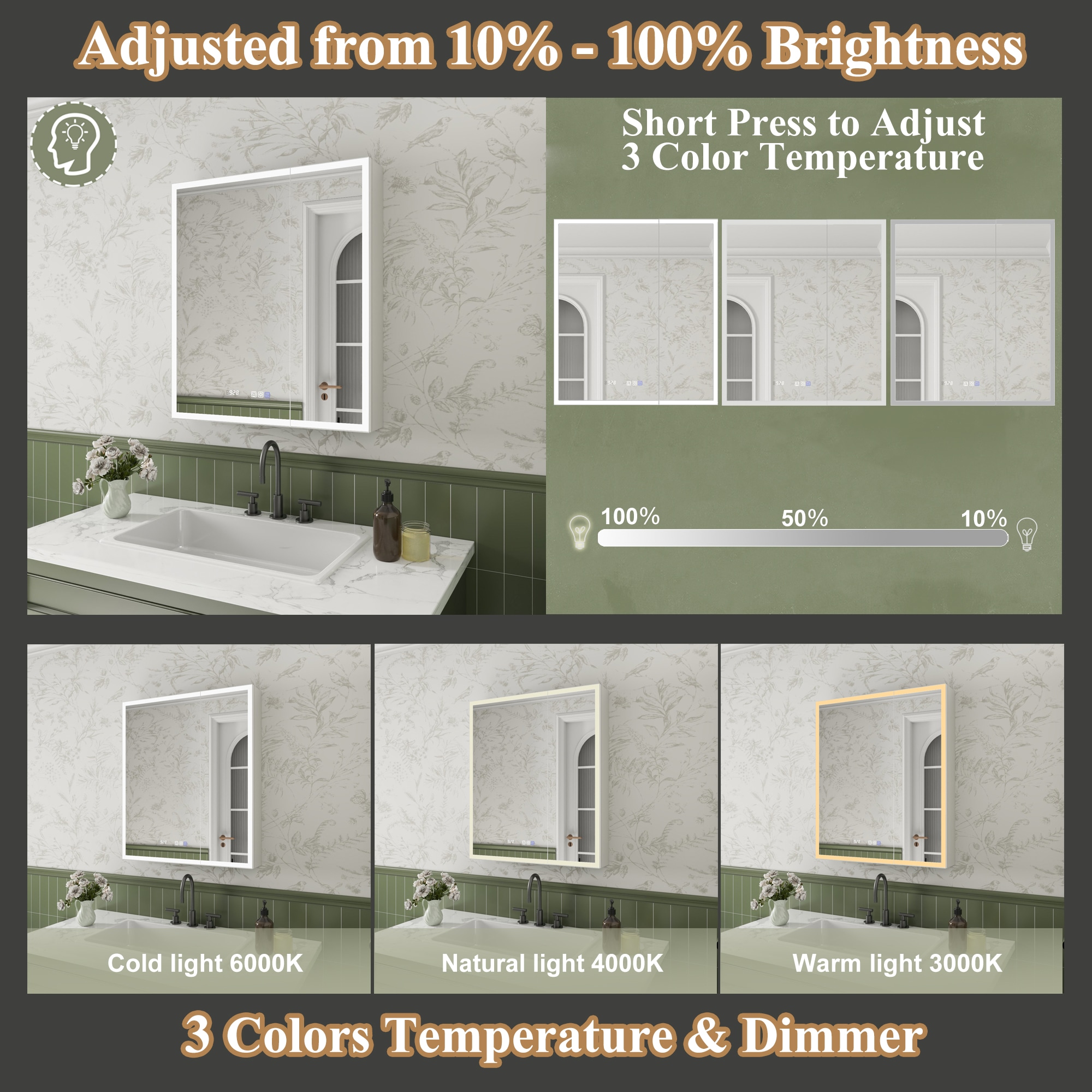 ExBrite 1226XD2026V3R Bathroom-Medicine-Cabinets - View #6
