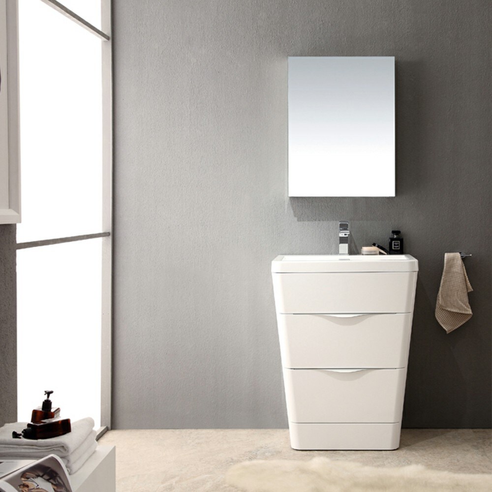 Fresca FCB8532WH-I Bath-Vanity-Combo - View #7