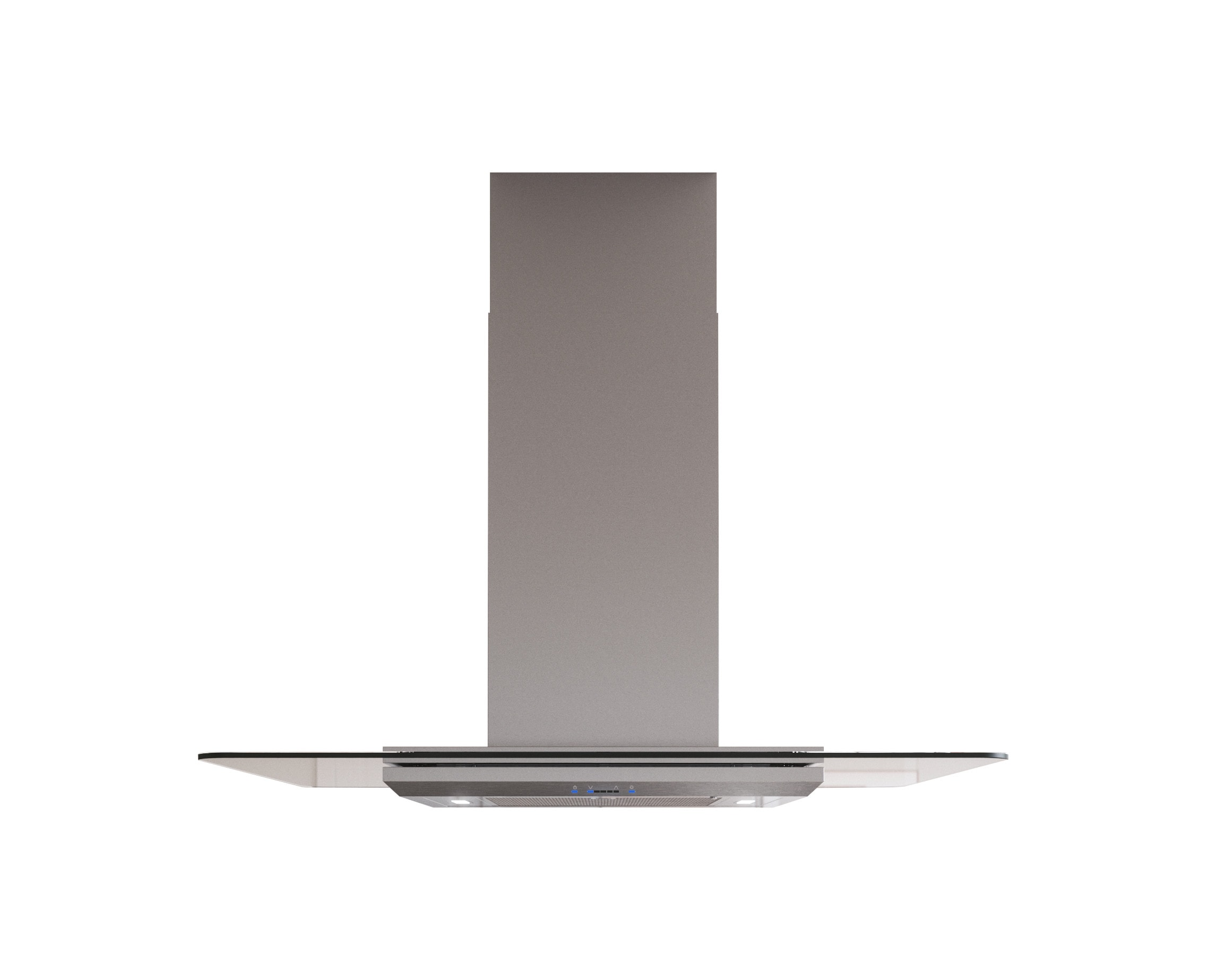 Zephyr ZVN-M90BG 36 inch Convertible 600-CFM Stainless Steel Island Range Hood