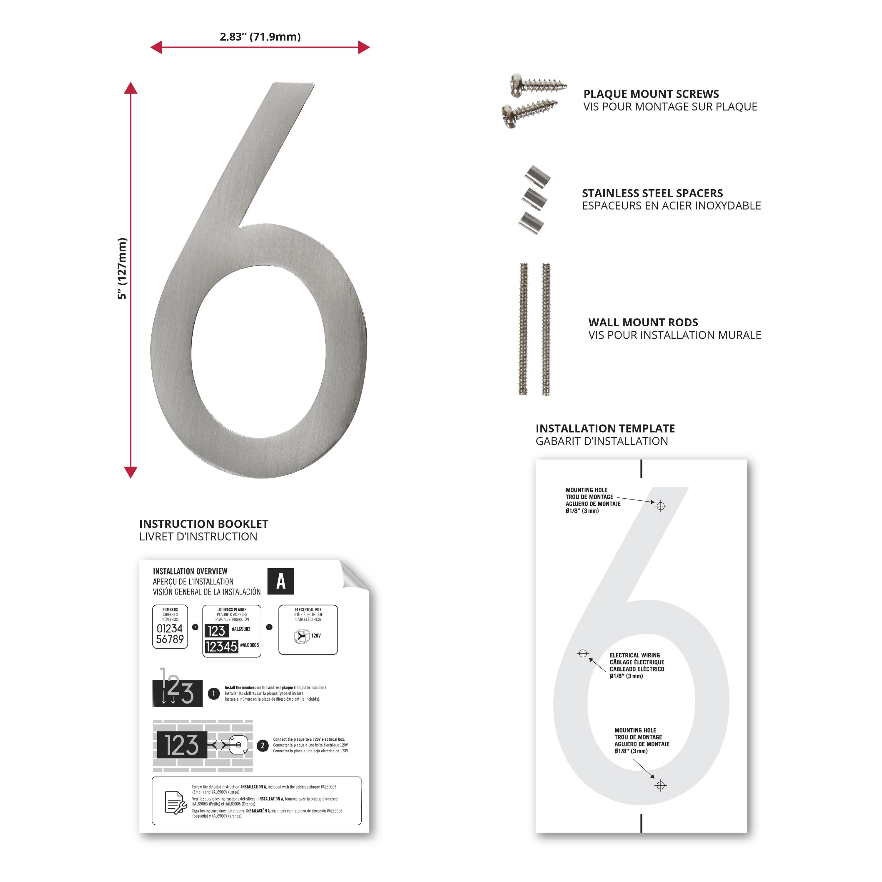 PRO-DF AL66006 Signs-Letters-Numbers - View #8