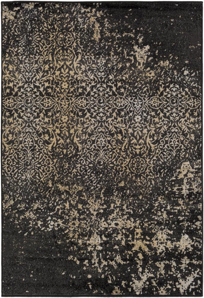 Surya PAR1073-79112 Paramount 8 x 11 Black Medallion Vintage Area Rug