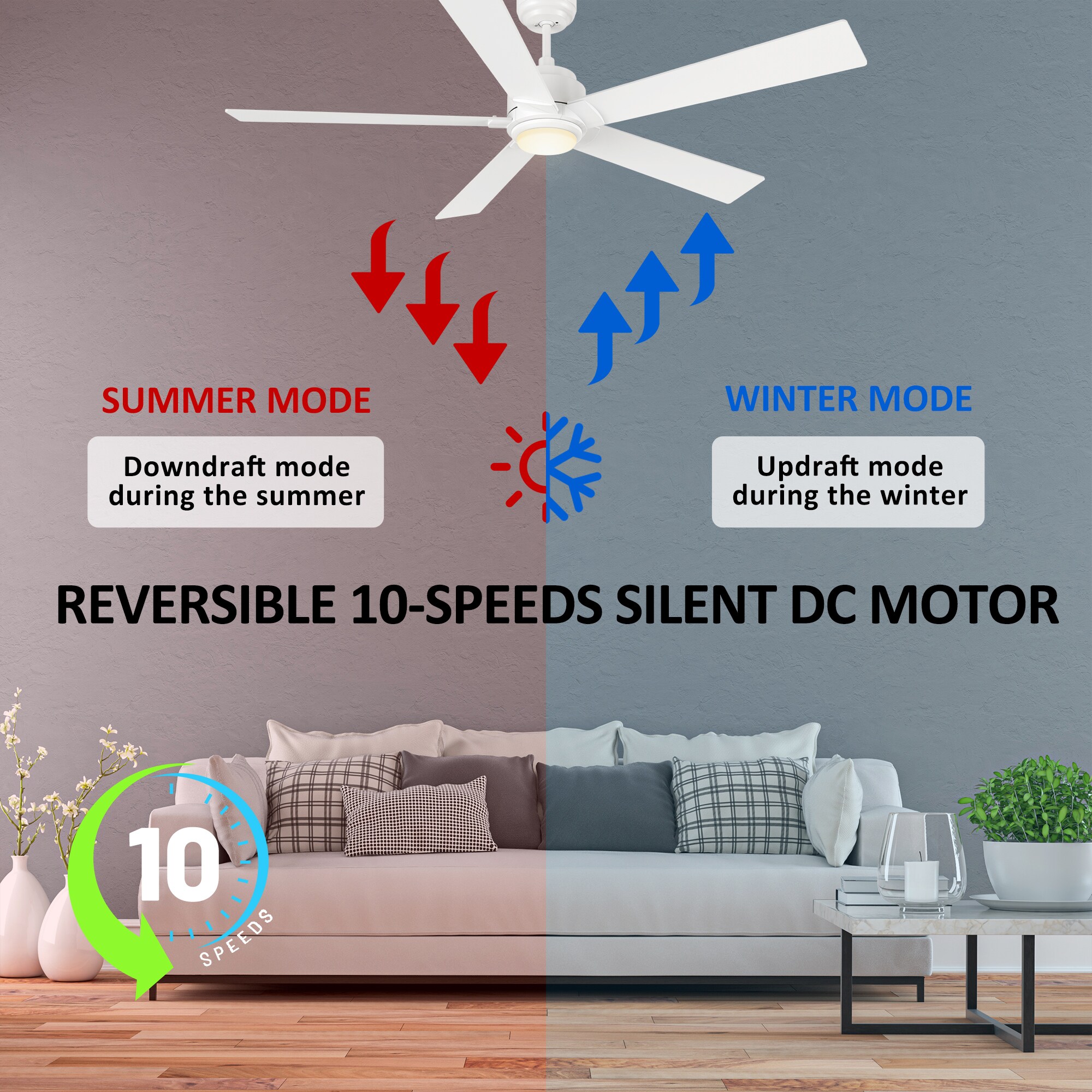 CARRO USA LS605J1-L11-W1-1 Ceiling-Fans - View #6