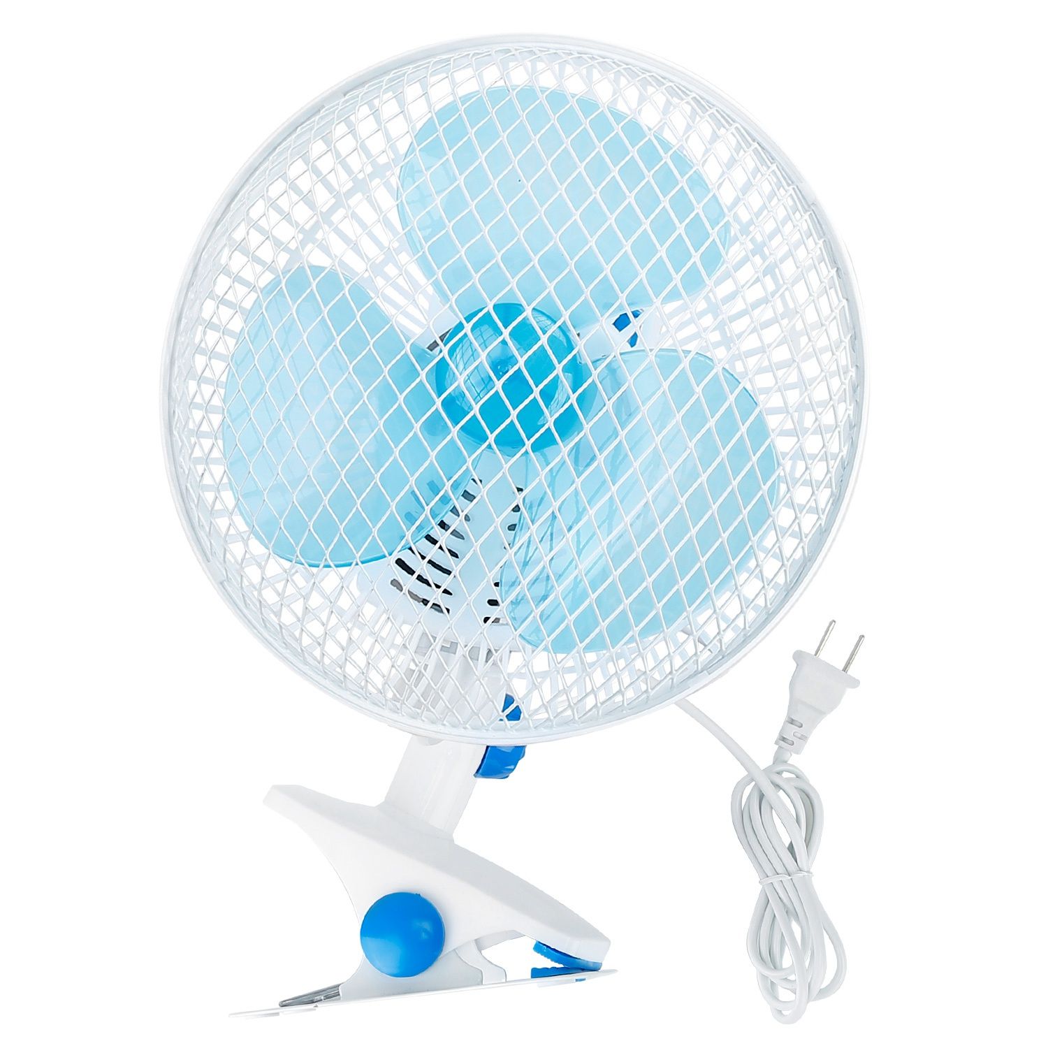 Siavonce XHHAHS97 9-in 110 -Volt Indoor White Oscillating Personal Fan Battery Not Included Charger Not Included