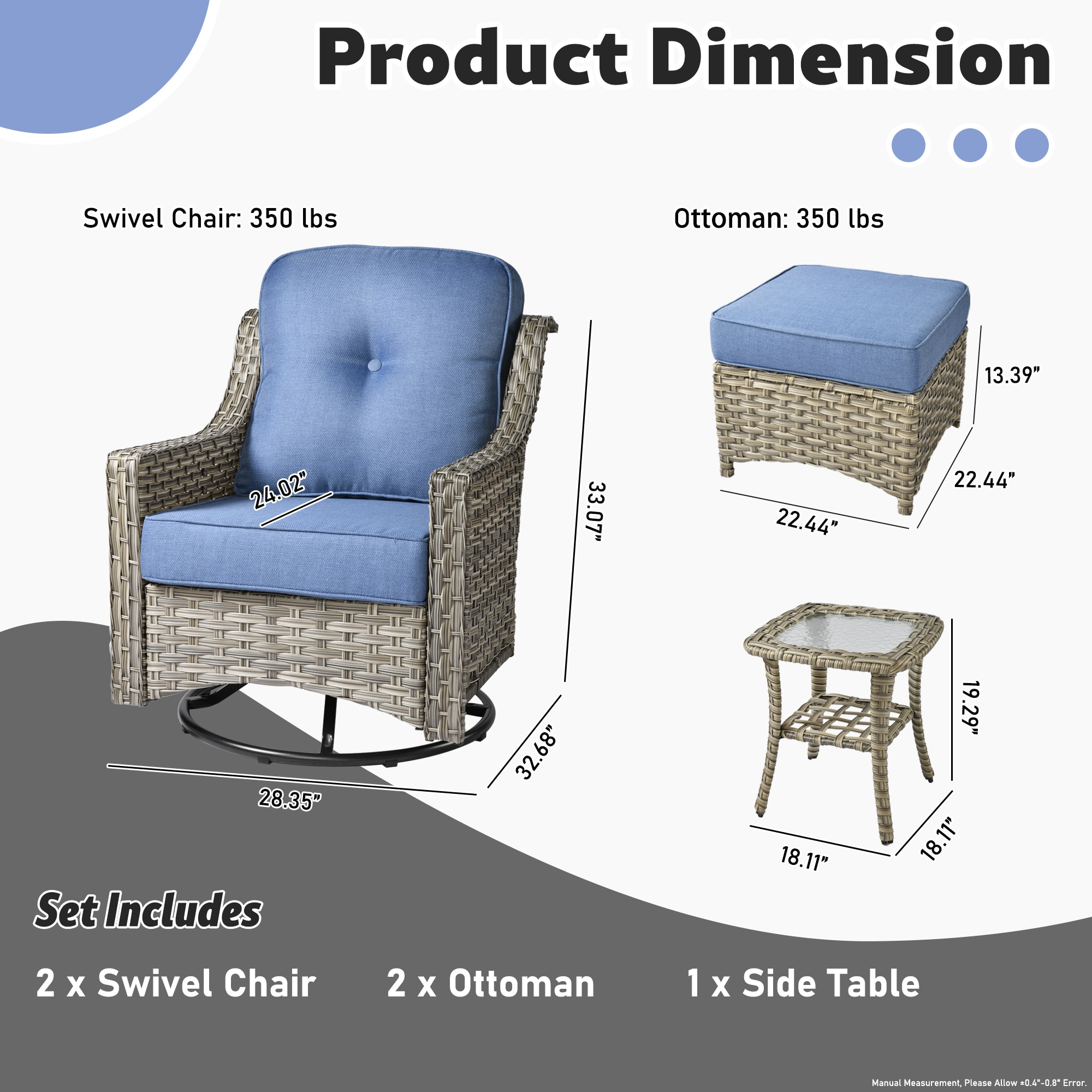 Ovios PD5-5Y Patio-Chairs - View #6