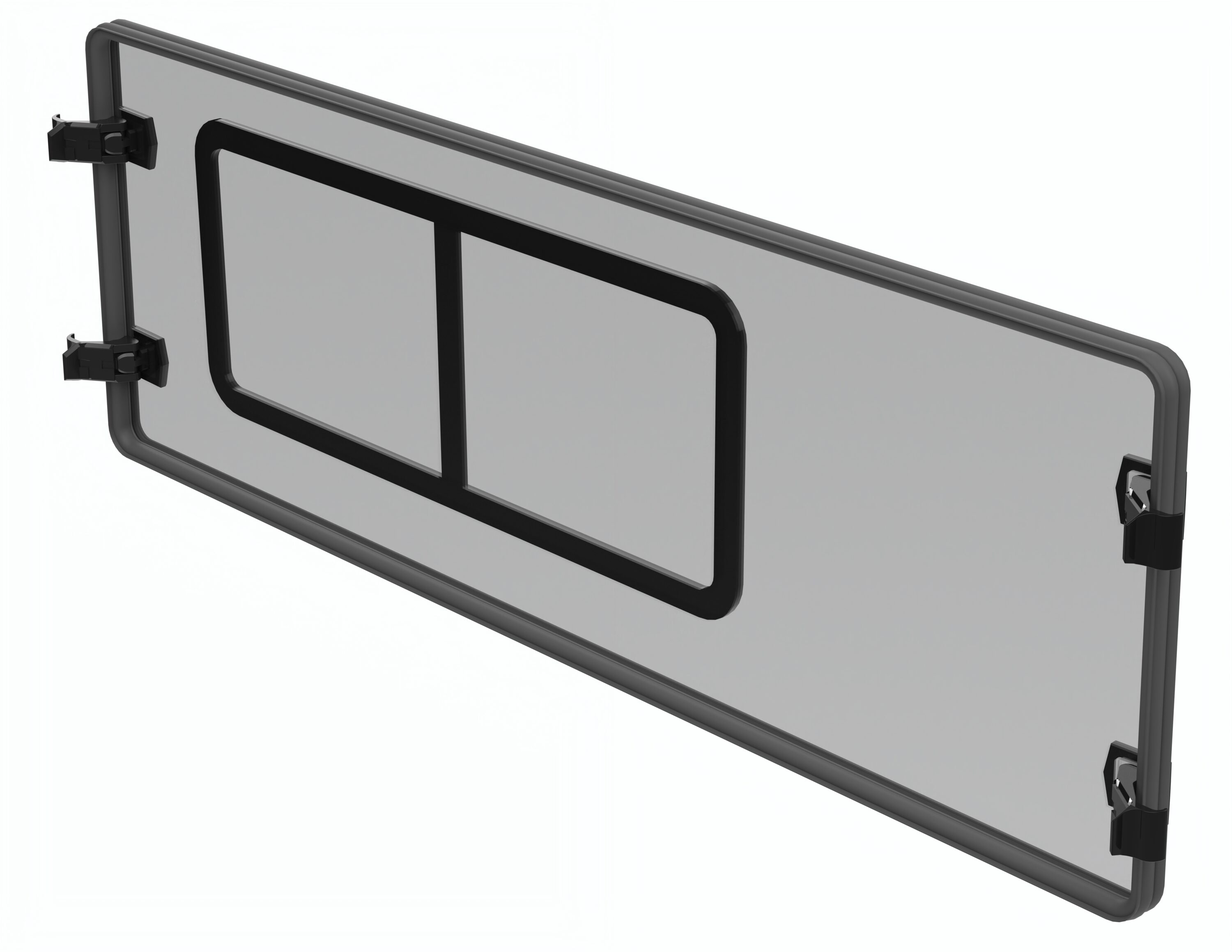 Axis HA086199010220 Rear Panel Uv Poly with Tempered Glass Sliding Window, Quick Attach Mounts and Full Perimeter Weather Seal Fits X550, Xs750, Xs750 Crew Models