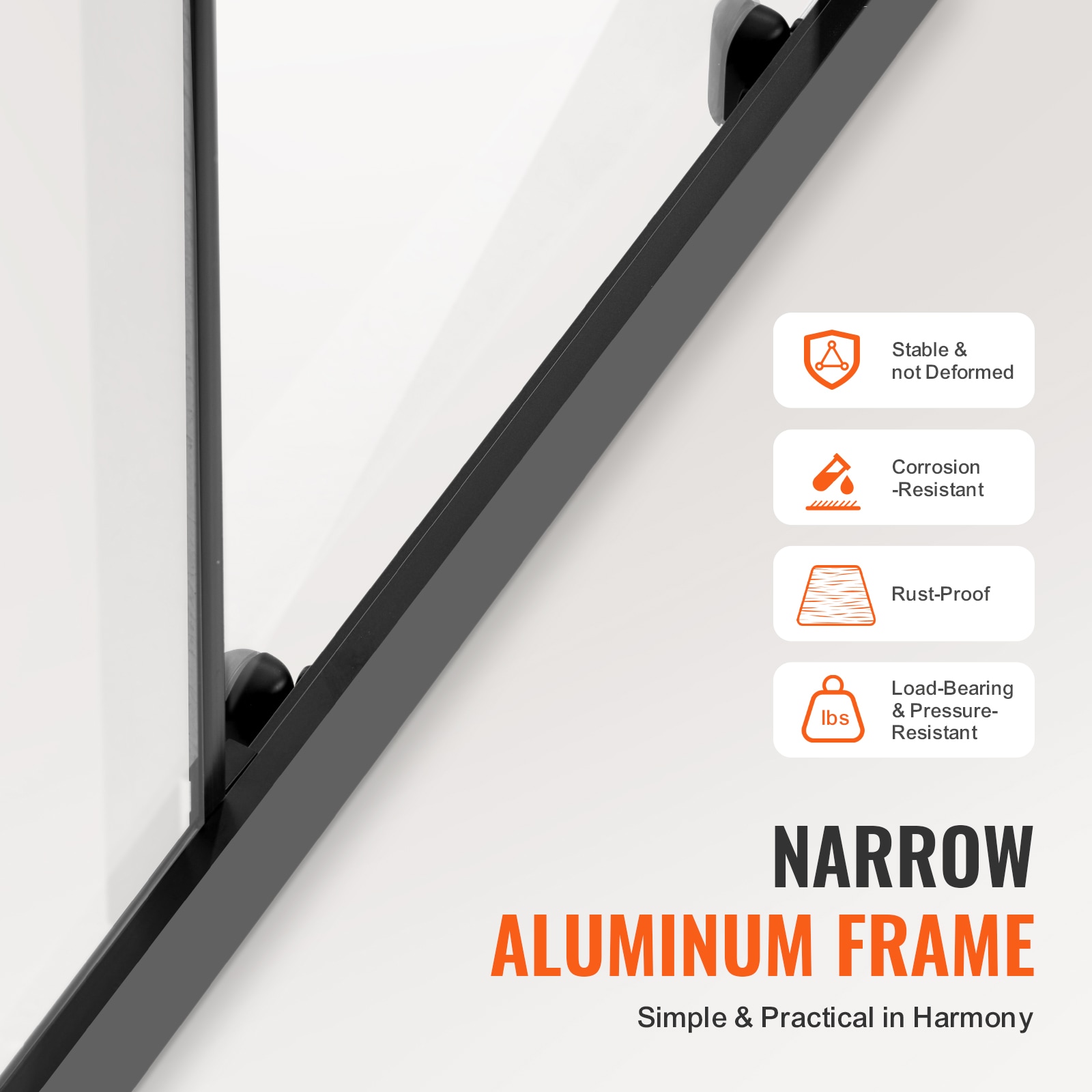 VEVOR SCBKSMTLYSM607786V0 Shower-Doors - View #4