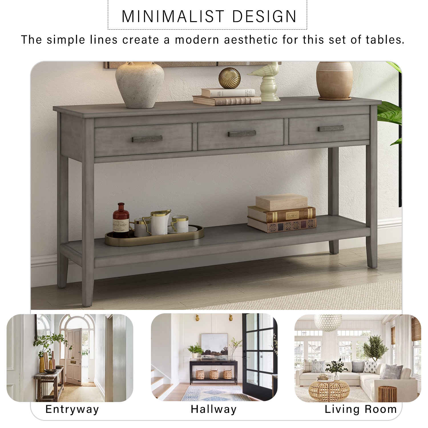 Mondawe OR-W2012P-TR Console-Sofa-Tables - View #6