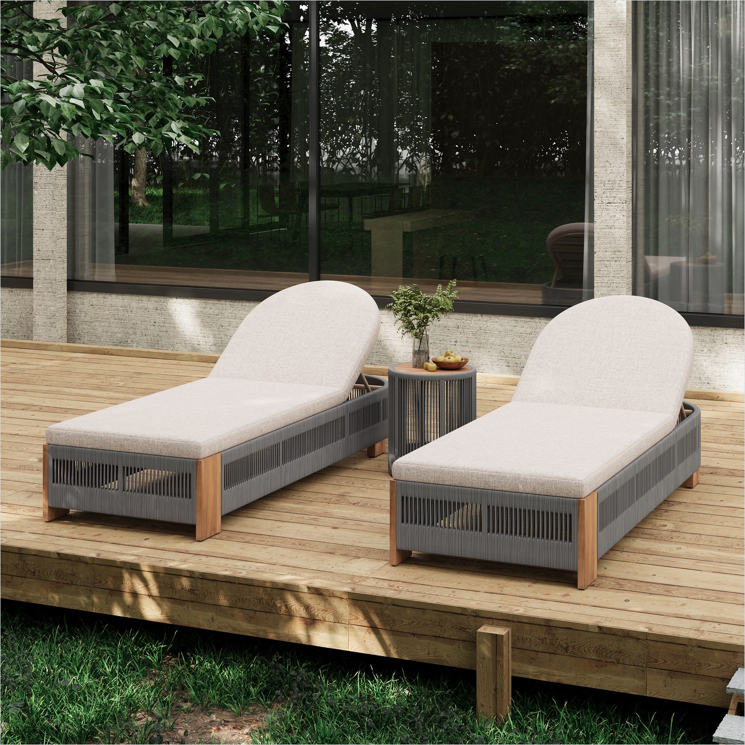 SunJet KURSFHSMM5MF Patio-Conversation-Sets - View #2