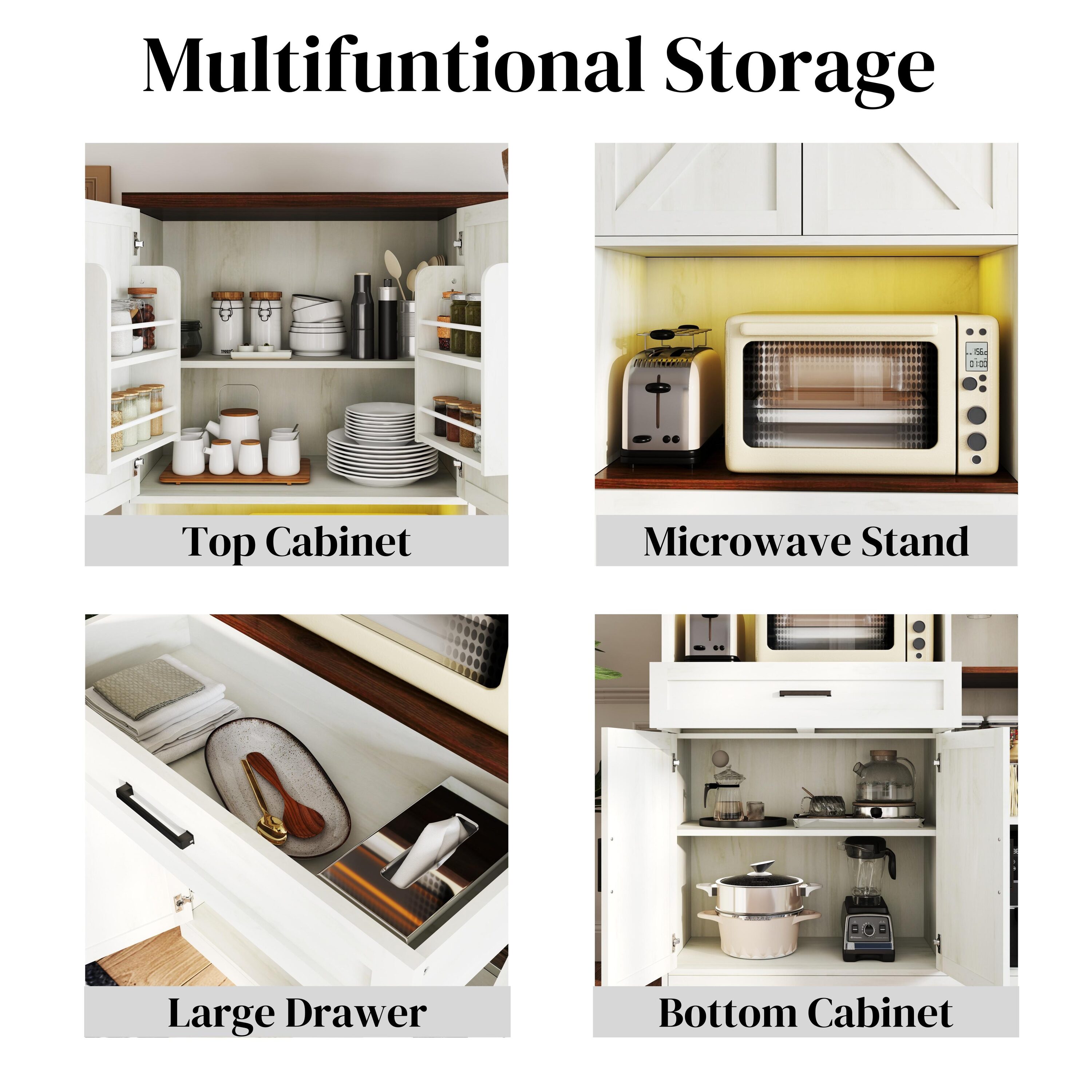Bayfeve BF-181717-IN Dining-Kitchen-Storarge - View #9
