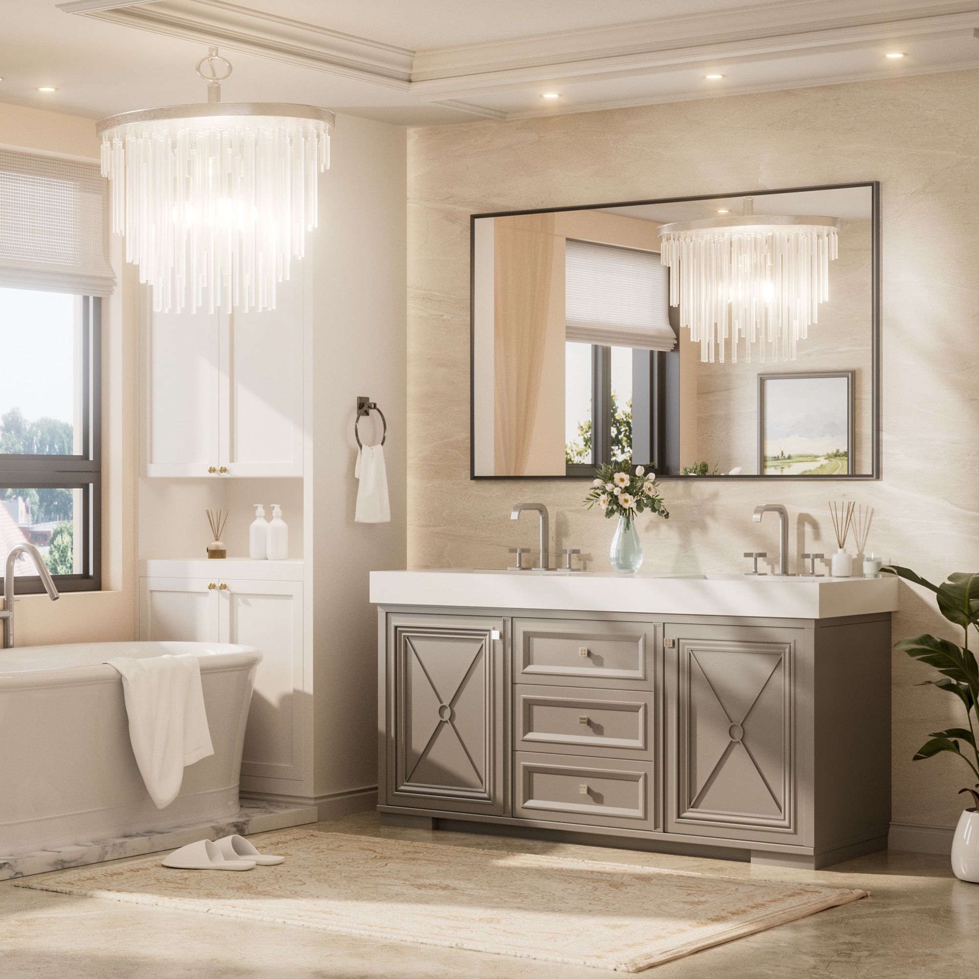 Keonjinn LW-25F-15291BK Decor-Mirrors - View #2