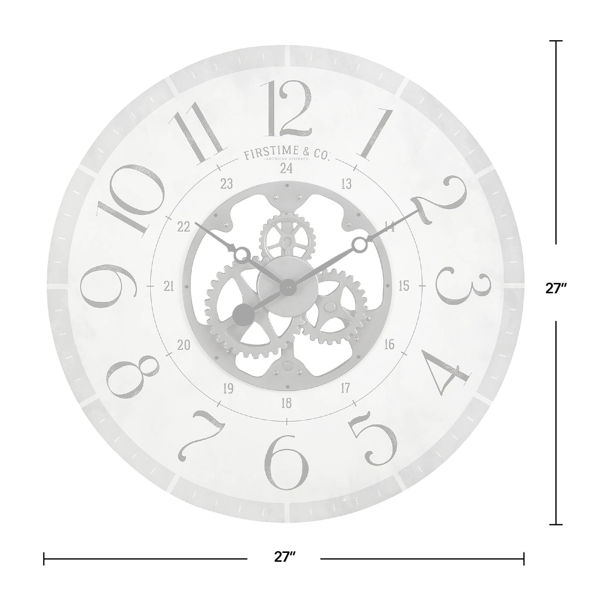FirsTime 31186 Indoor-Outdoor-Clocks - View #4