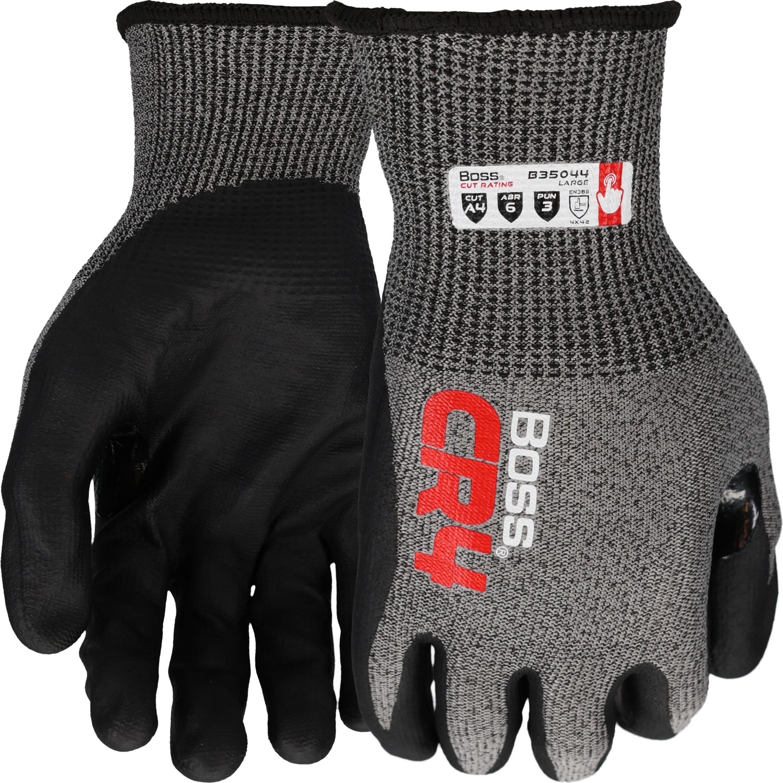 Boss B35044-XL X-large Nitrile dipped HPPE 1 -Pairs