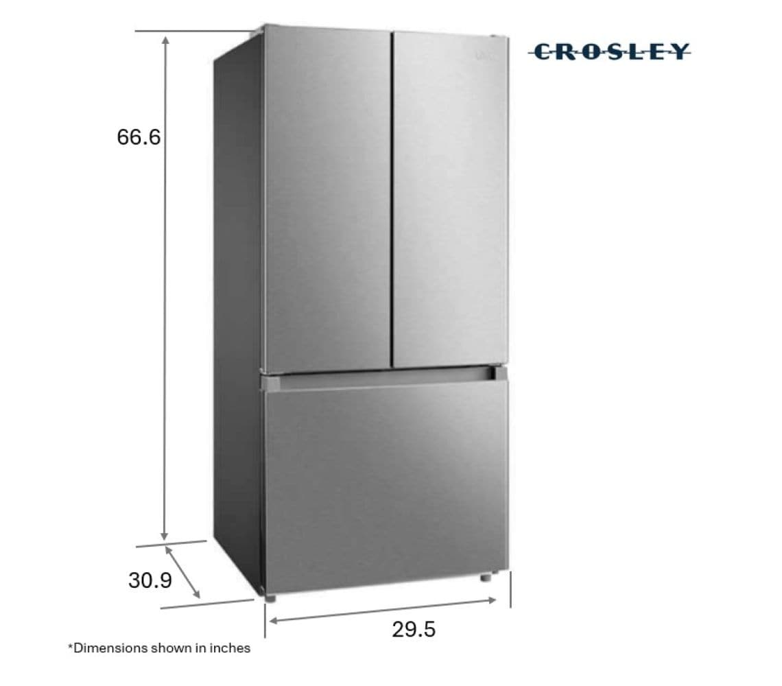 Crosley CFDMH1834AS French-Door-Refrigerators - View #6
