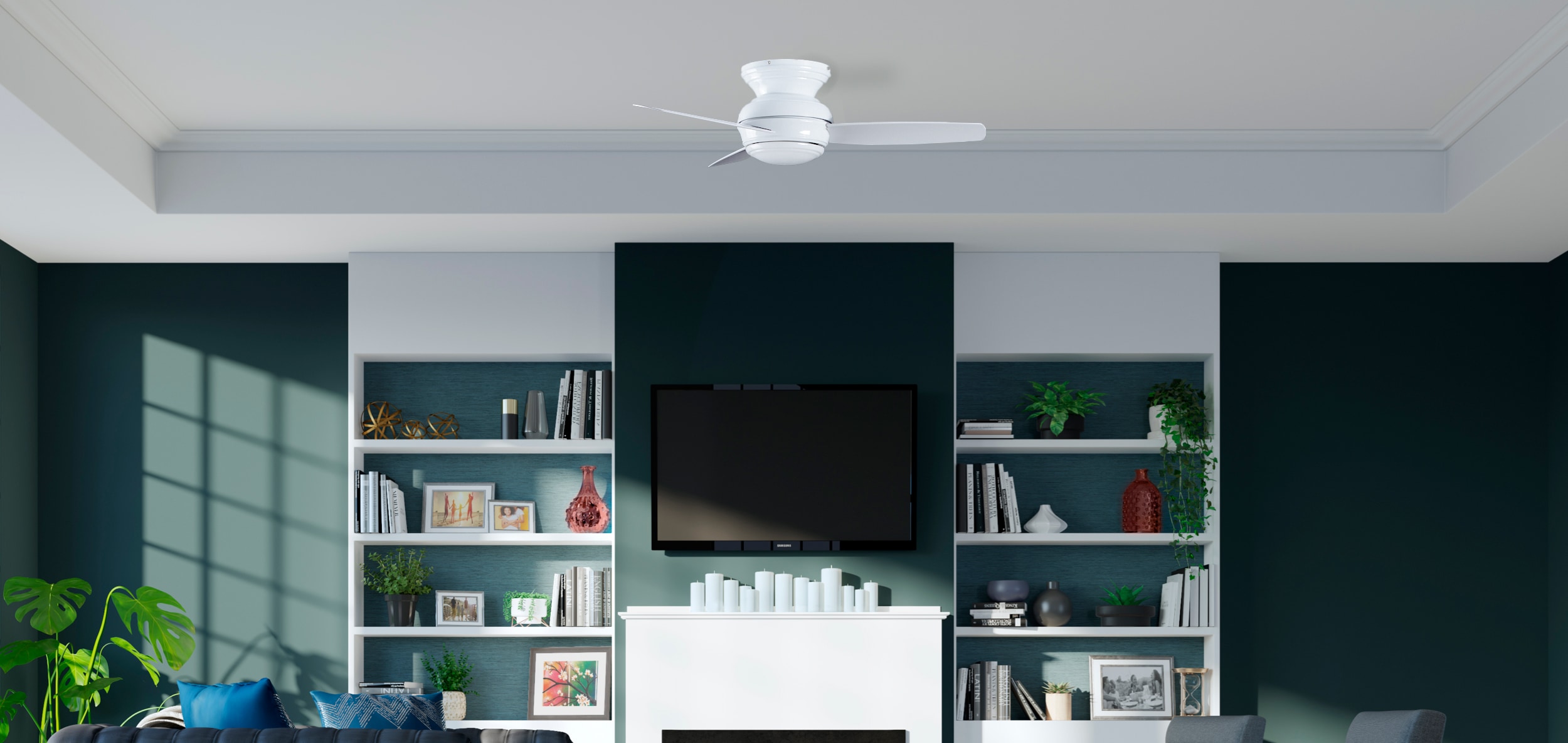 Minka Aire F593L-WH Ceiling-Fans - View #4