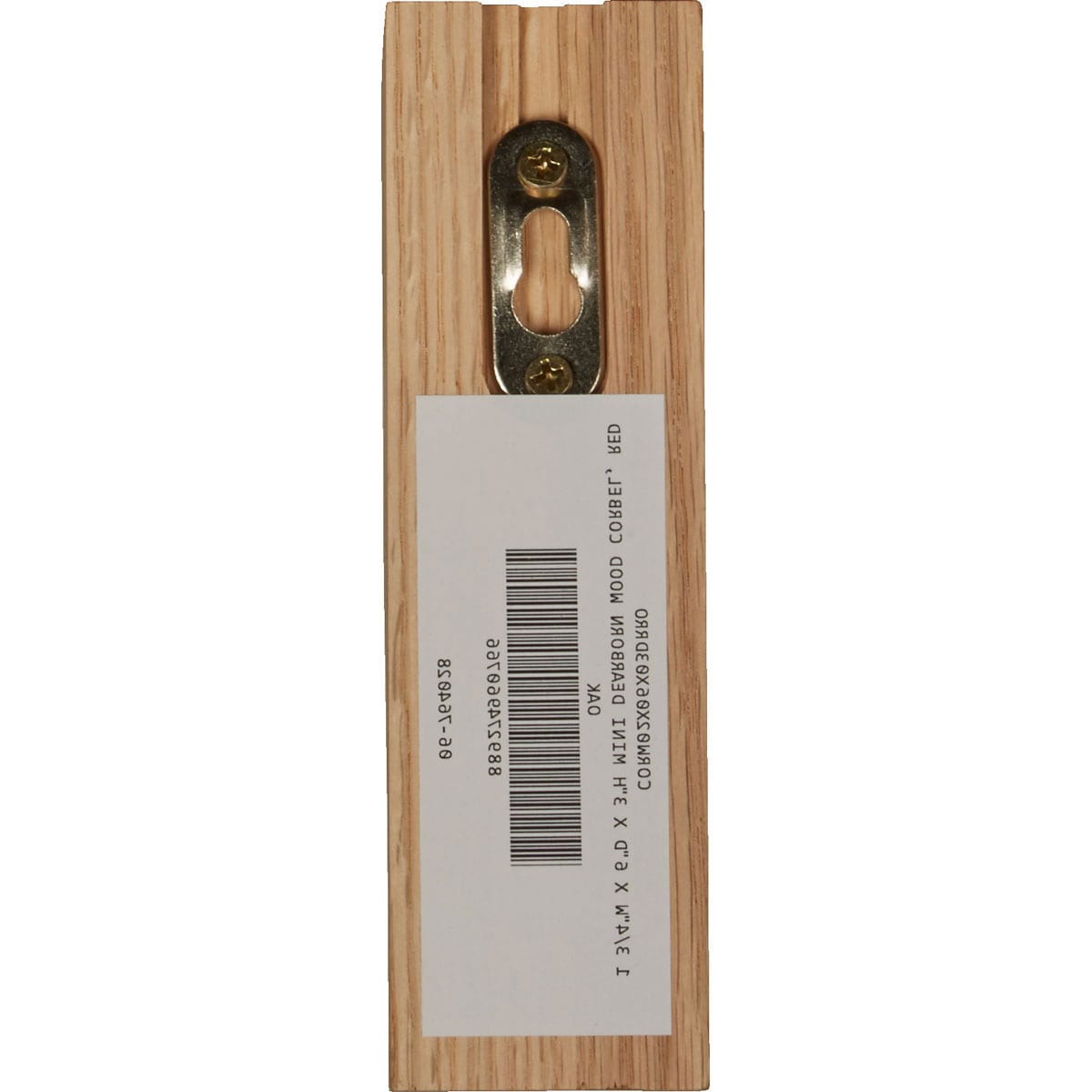Mini Dearborn Red Oak Wood Corbel 1.75"W x 3"D x 6"H
