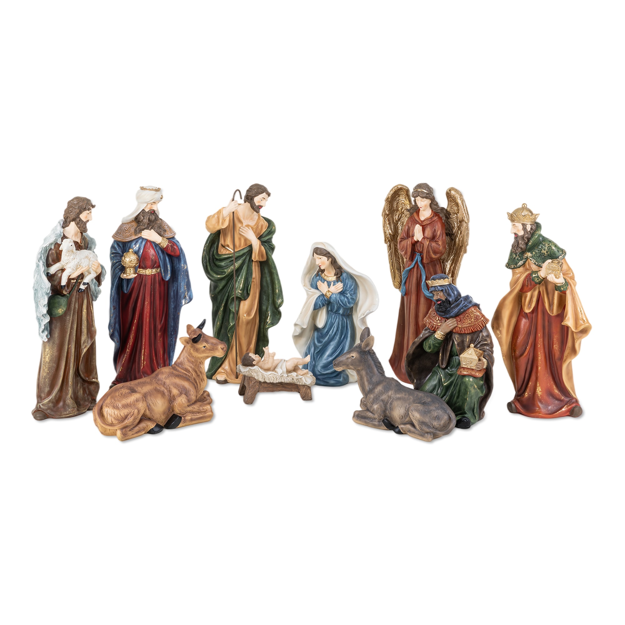 Glitzhome 31-in Nativity Figurine