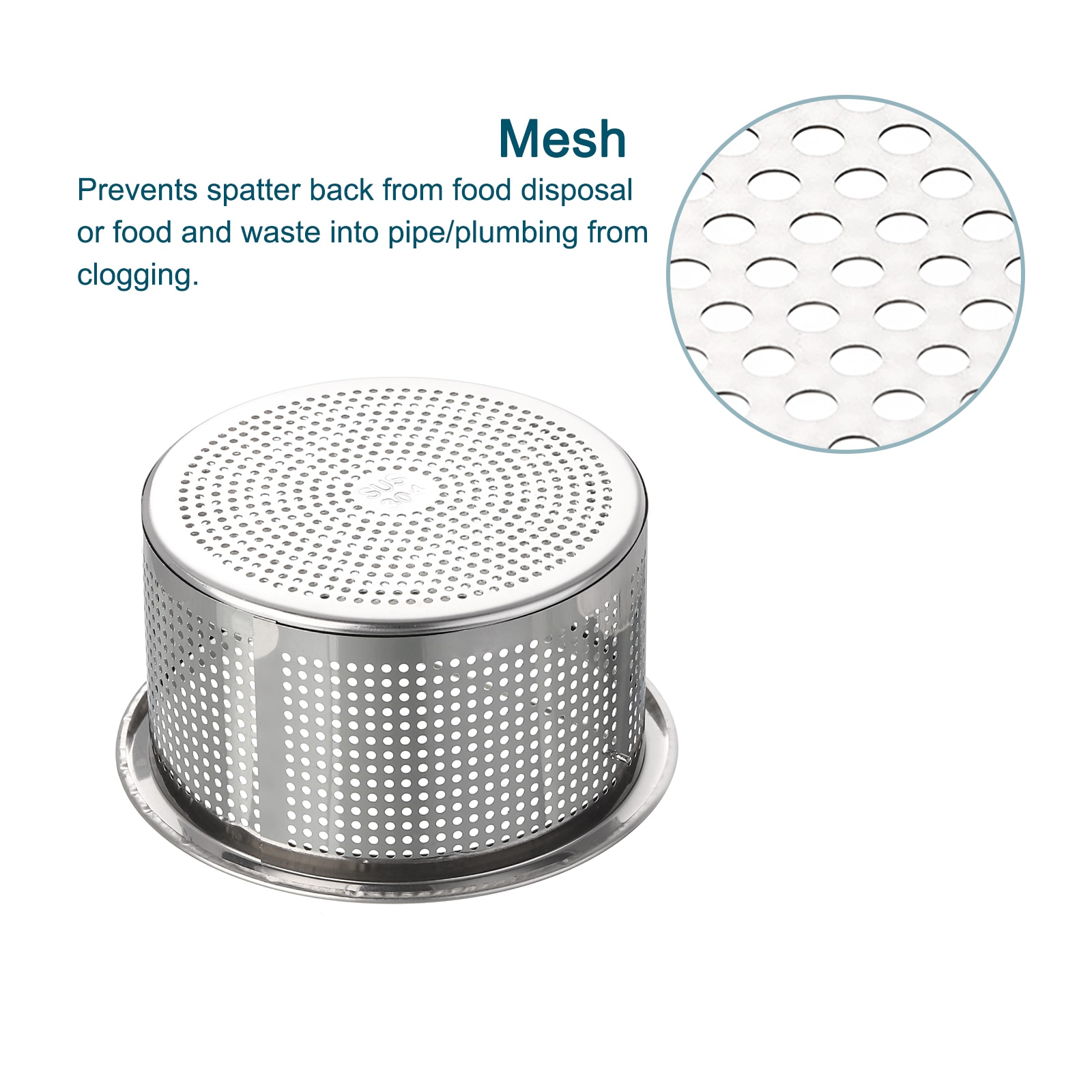 Unique Bargains S25093001UX5700 Kitchen-Sink-Strainers - View #3
