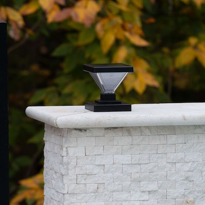 Gama Sonic 2-Pack Premier 36x Brighter (43.2-Lumen) 1-Watt Black Solar LED Path Light Gama Sonic 2-Pack Premier 36x Brighter (43.2-Lumen) 1-Watt Black Solar LED Path Light