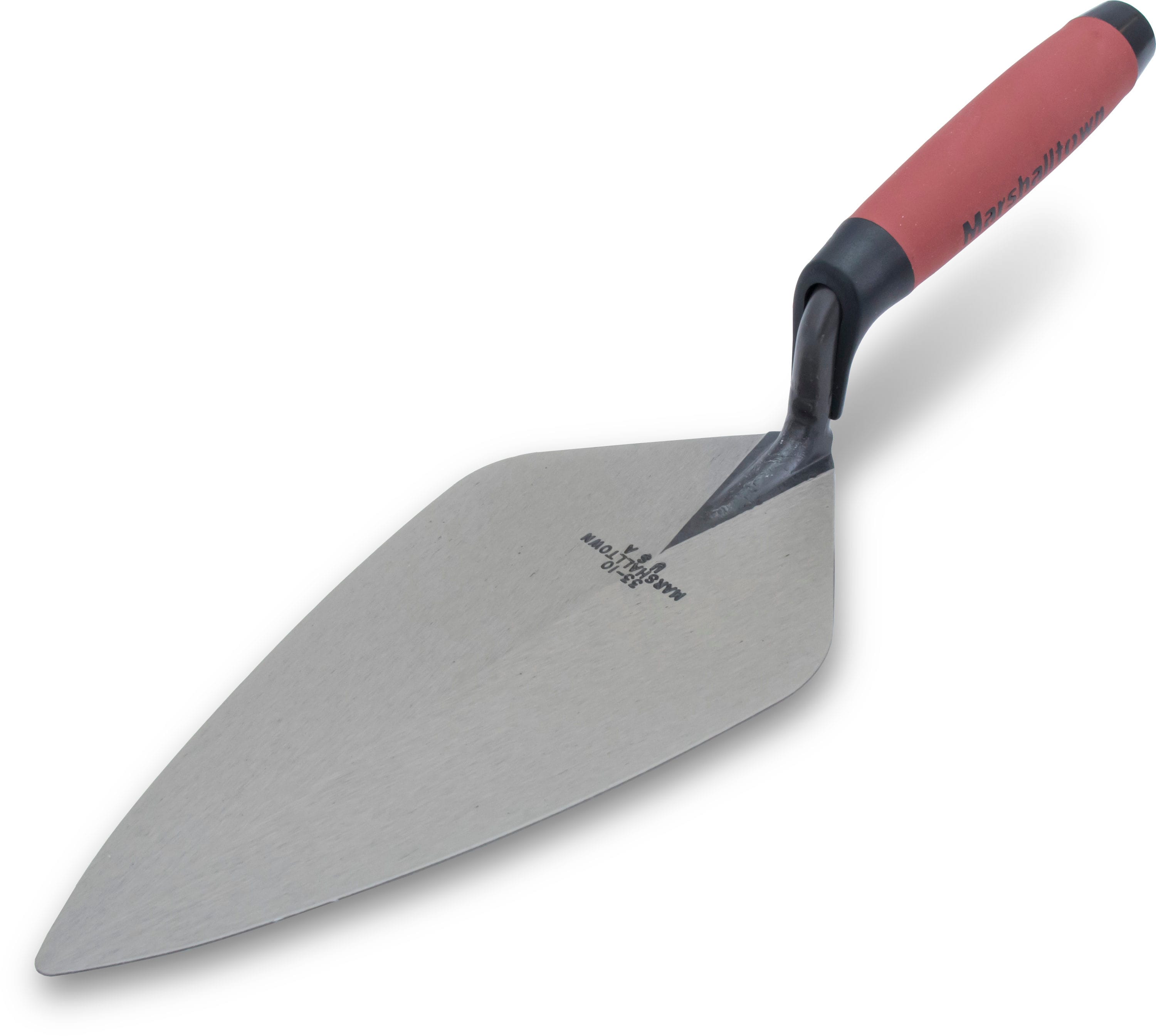 Marshalltown 10-in x 4.63-in High Carbon Steel Brick Trowel