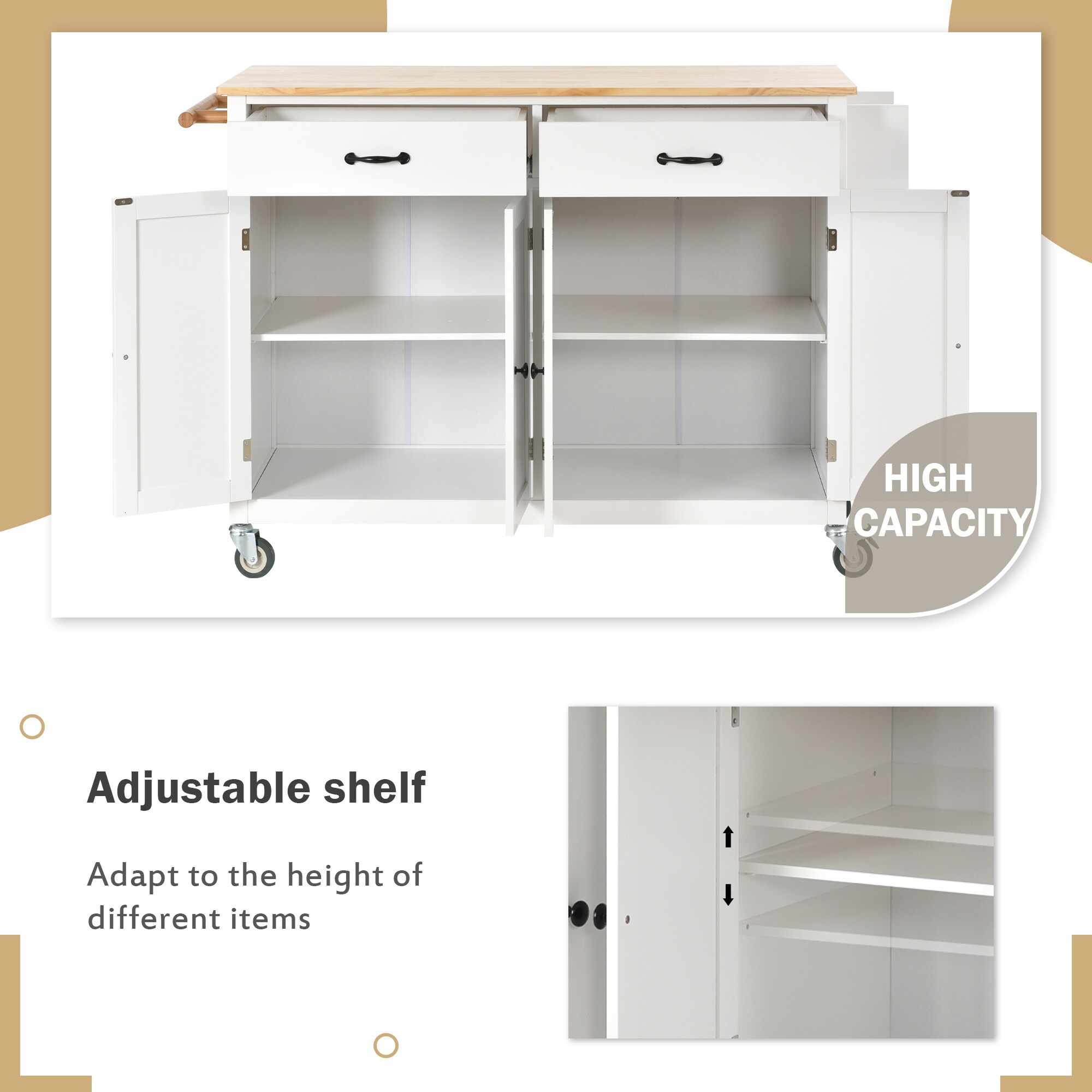 SINOFURN SYB260026WT Kitchen-Furniture - View #20