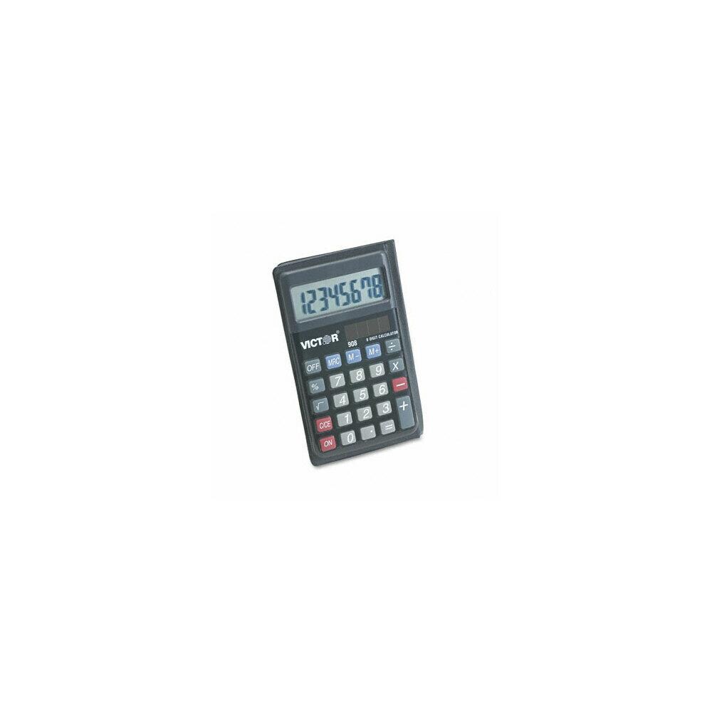 Victor AZRVCT908  908 908 Handheld Calculator Eight-Digit LCD
