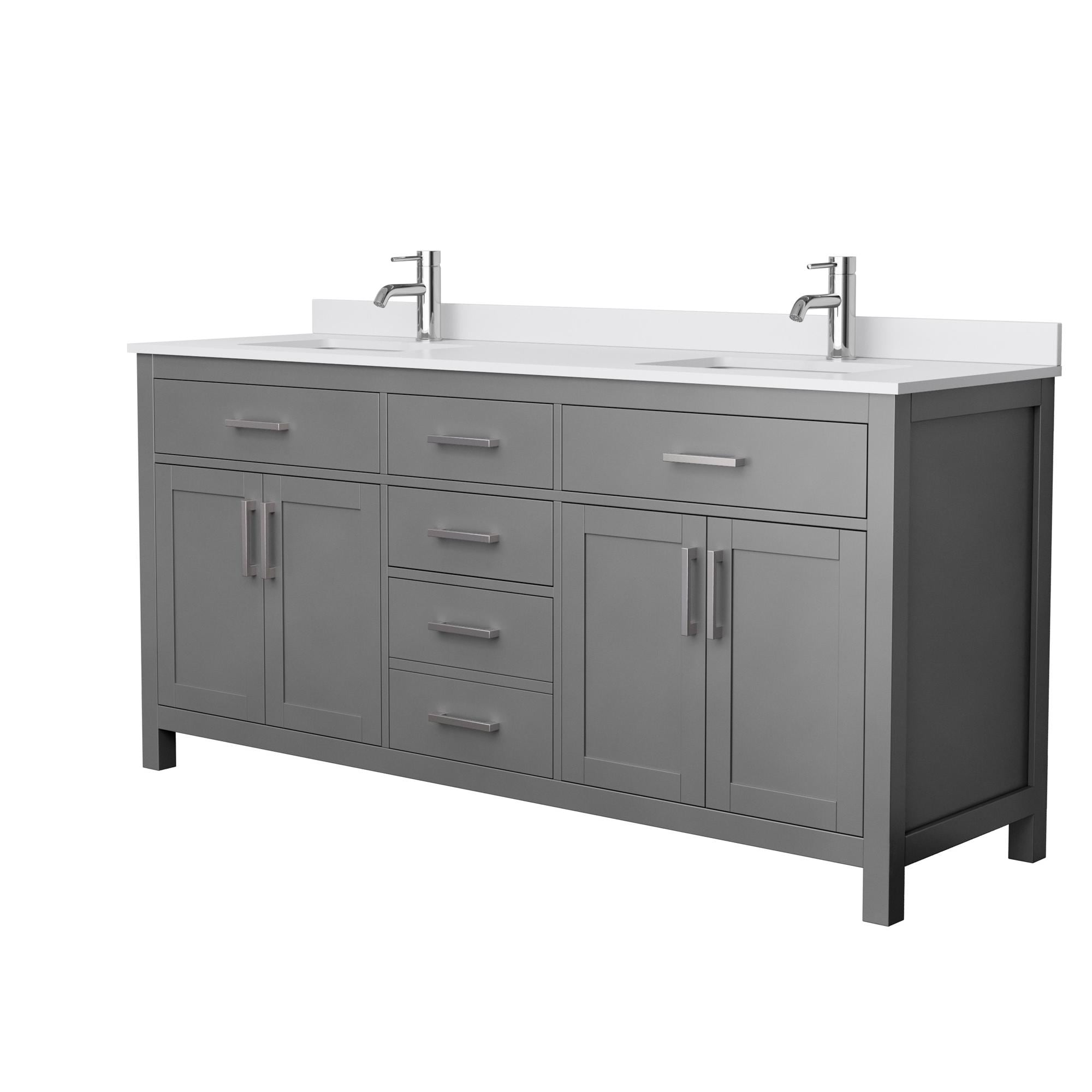Wyndham Collection WCG242472DKGWCUNSMXX Bath-Vanity-Combo - View #3