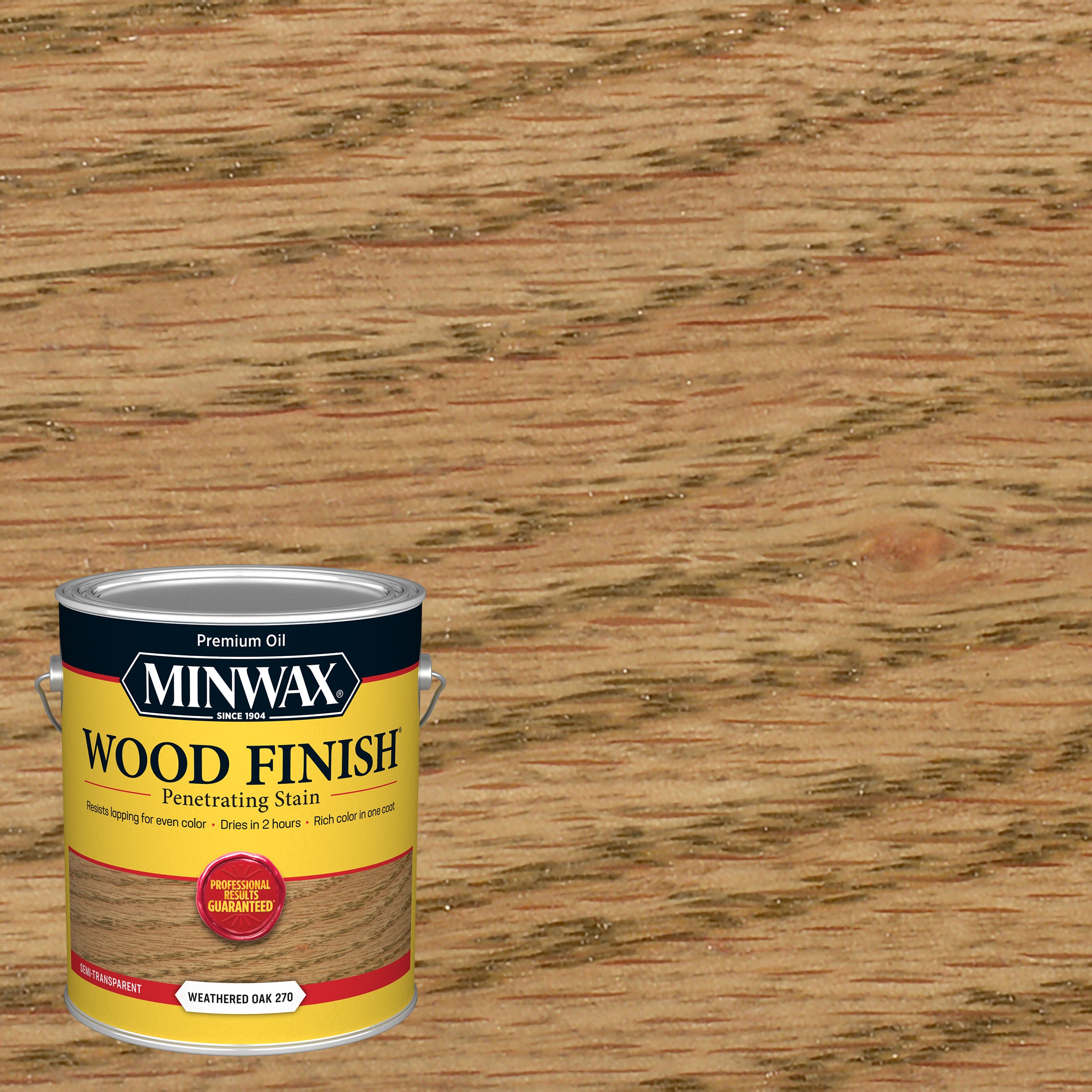 Minwax Wood Finish Oil-based Weathered Oak Semi-transparent Interior 