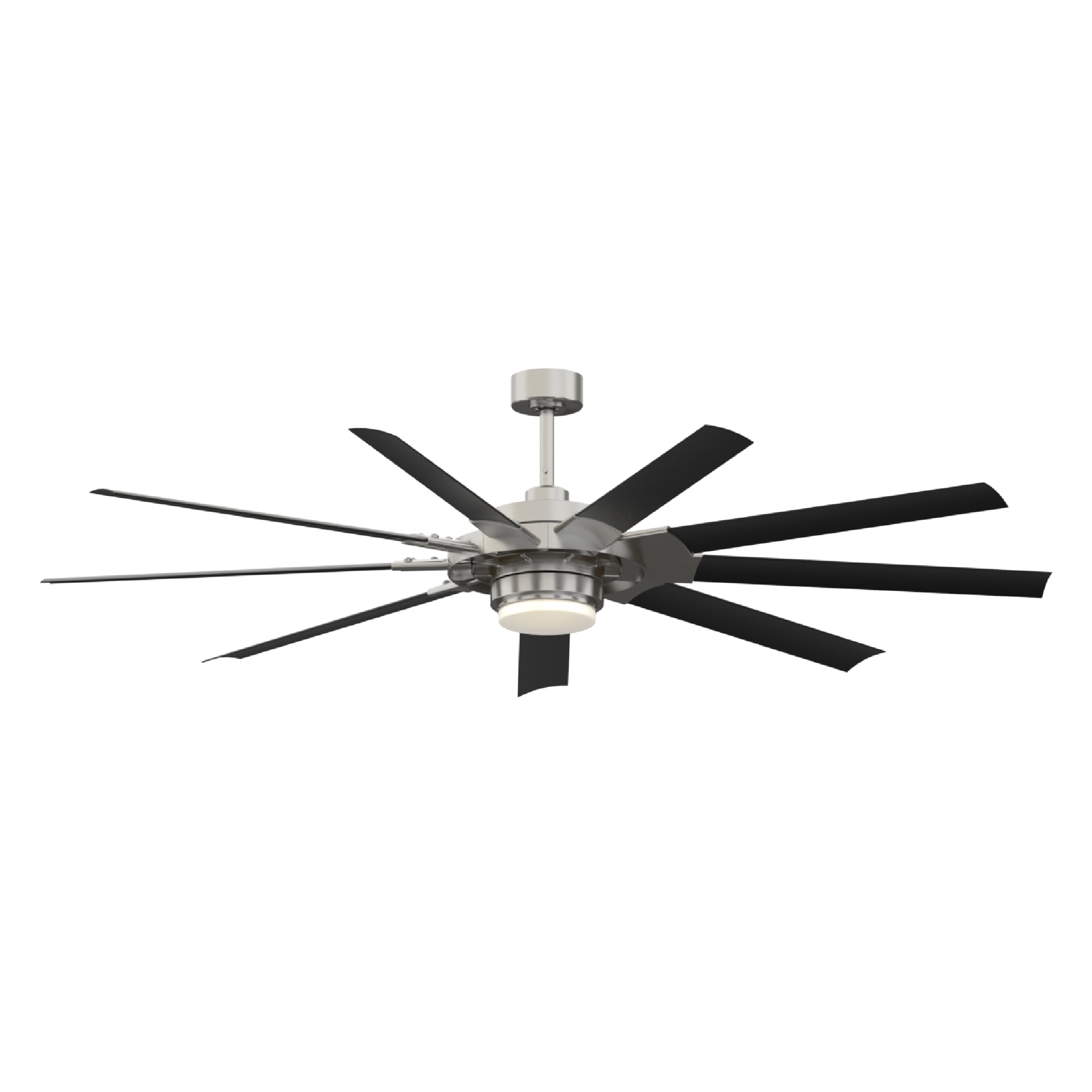 Slinger v2 72-in Matte Black Color-changing LED Indoor/Outdoor deals Ceiling Fan