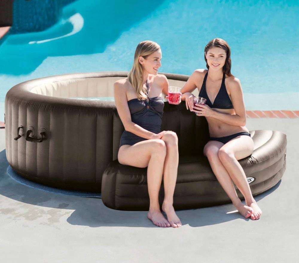 Intex SimpleSpa 4 Person Portable Inflatable Hot Tub Jet Spa with Pump and  Cover, 1 Piece - Kroger