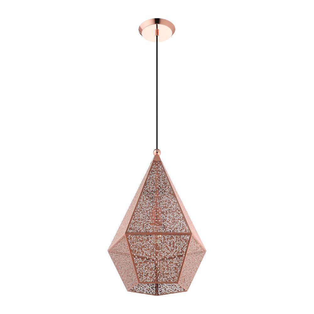 rose gold ceiling pendant light