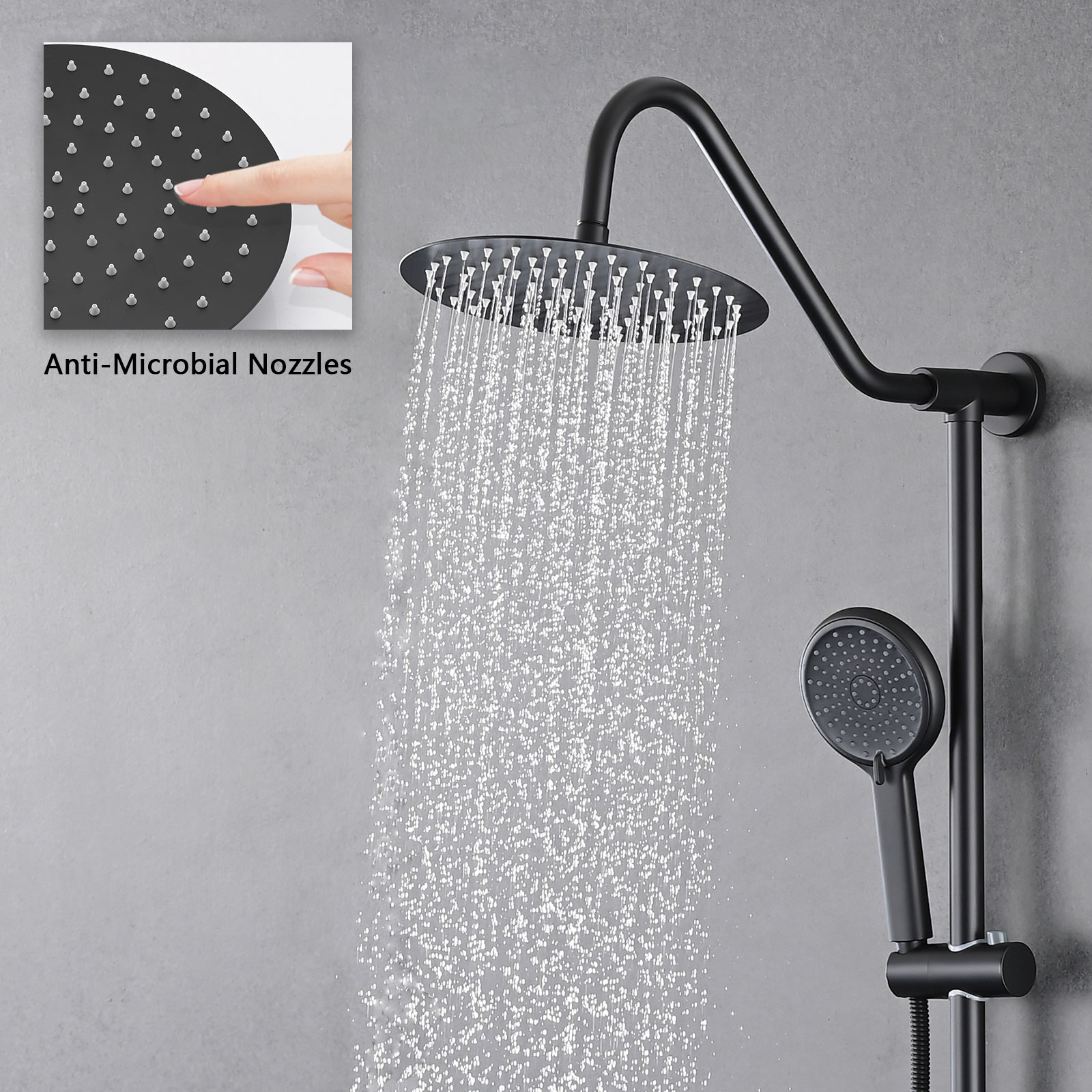 LUCKY ONE LO-KE2643083P Fixed-Showerhead - View #2