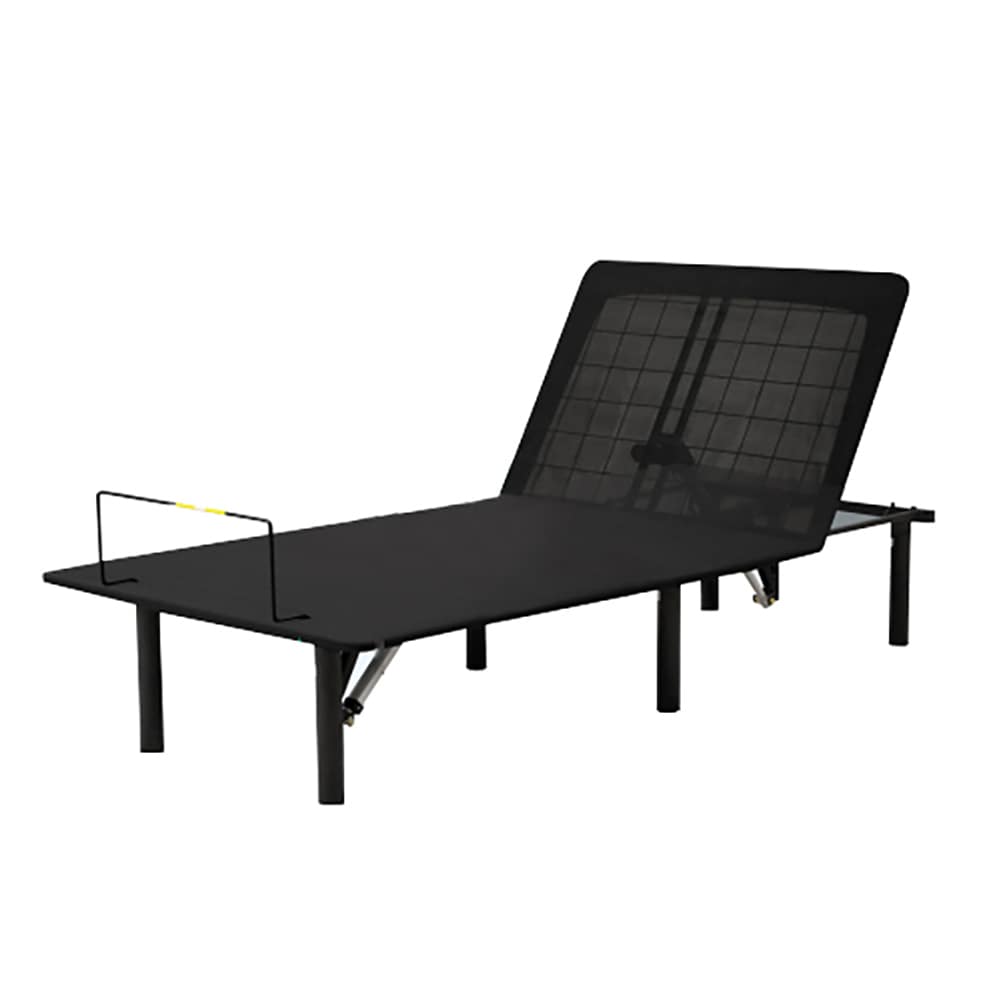 Kahomvis AC-QPKBD-04 Antique Black Twin extra long Metal Adjustable Bed