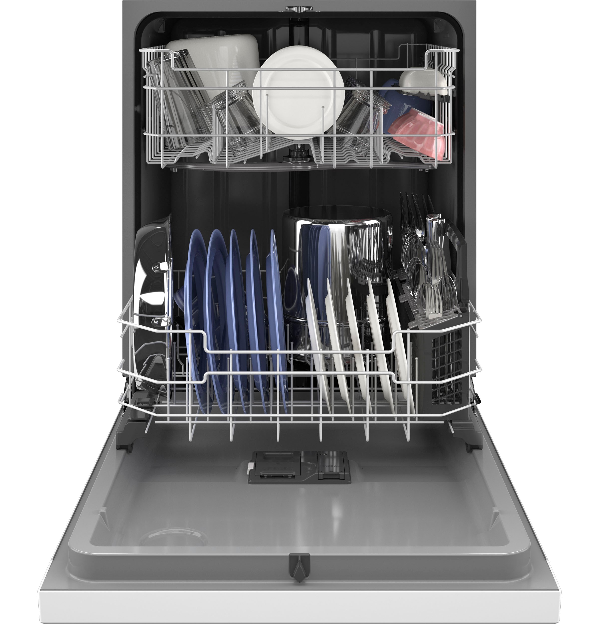 GE GDF550PGRWW Builtin-Dish - View #4