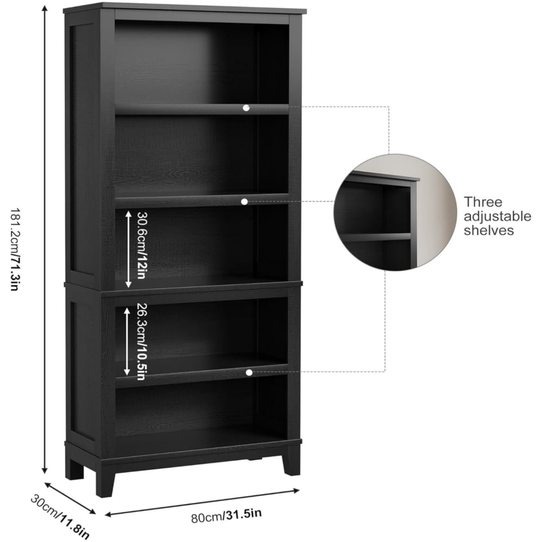 Garvee PHO-33F4DIWG-HF bookcases - View #2