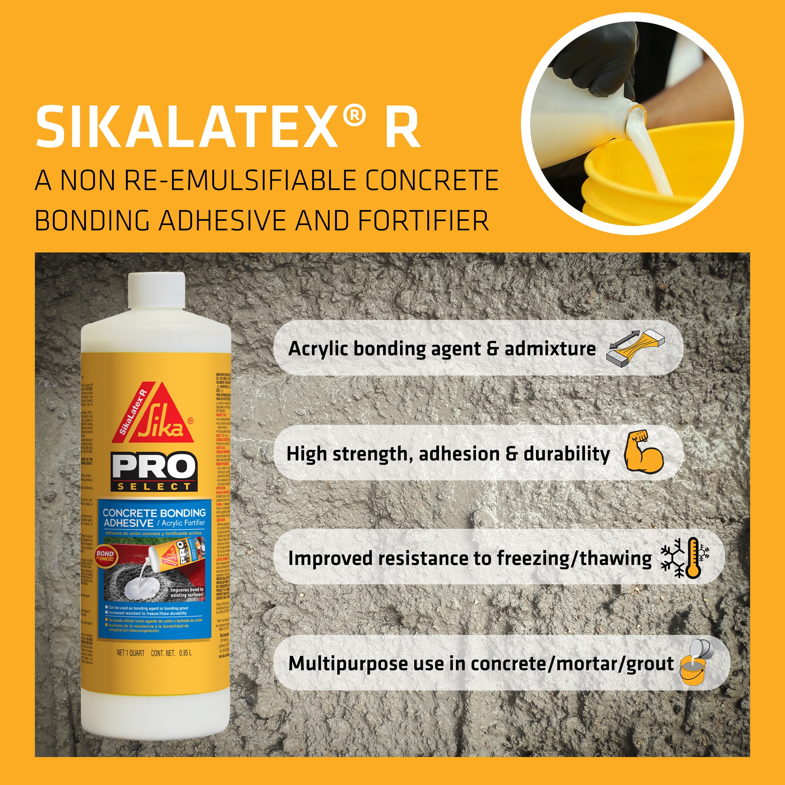 Sika® Ready Mix Tile Adhesive, Tile Bonding