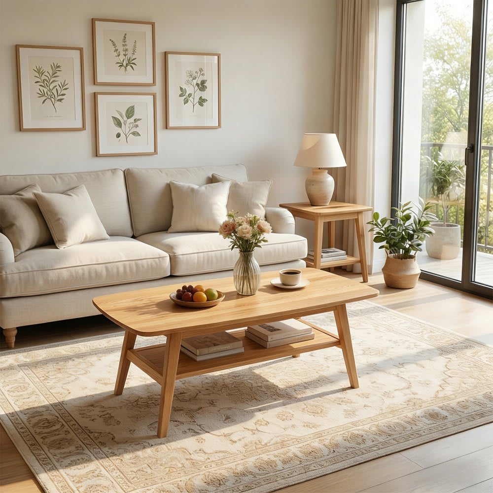 Coolbibila GRY-COFFEE-NATURAL Coffee-Tables - View #2