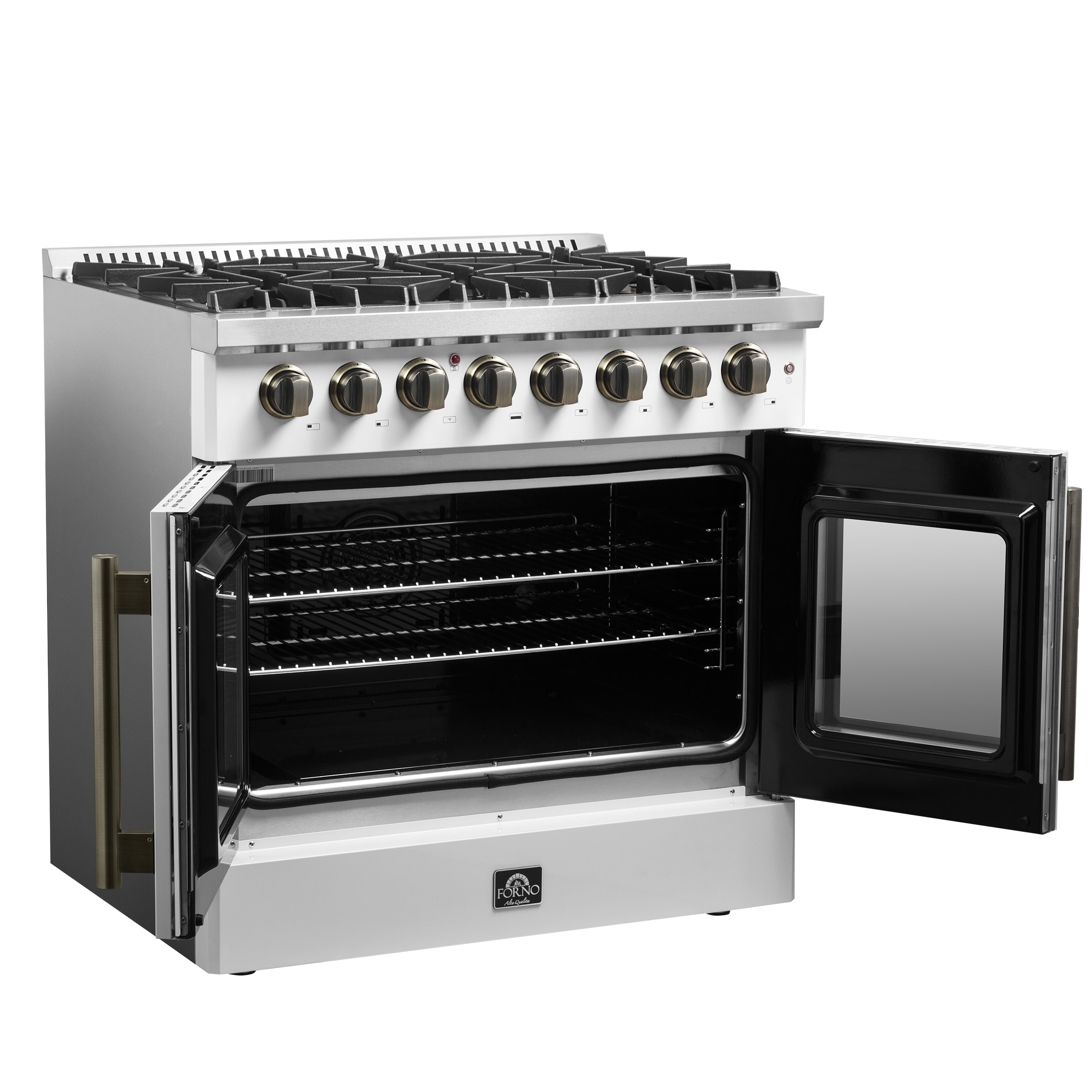 FORNO FFSGS6356-36WHT Dual-Fuel-Ranges - View #6