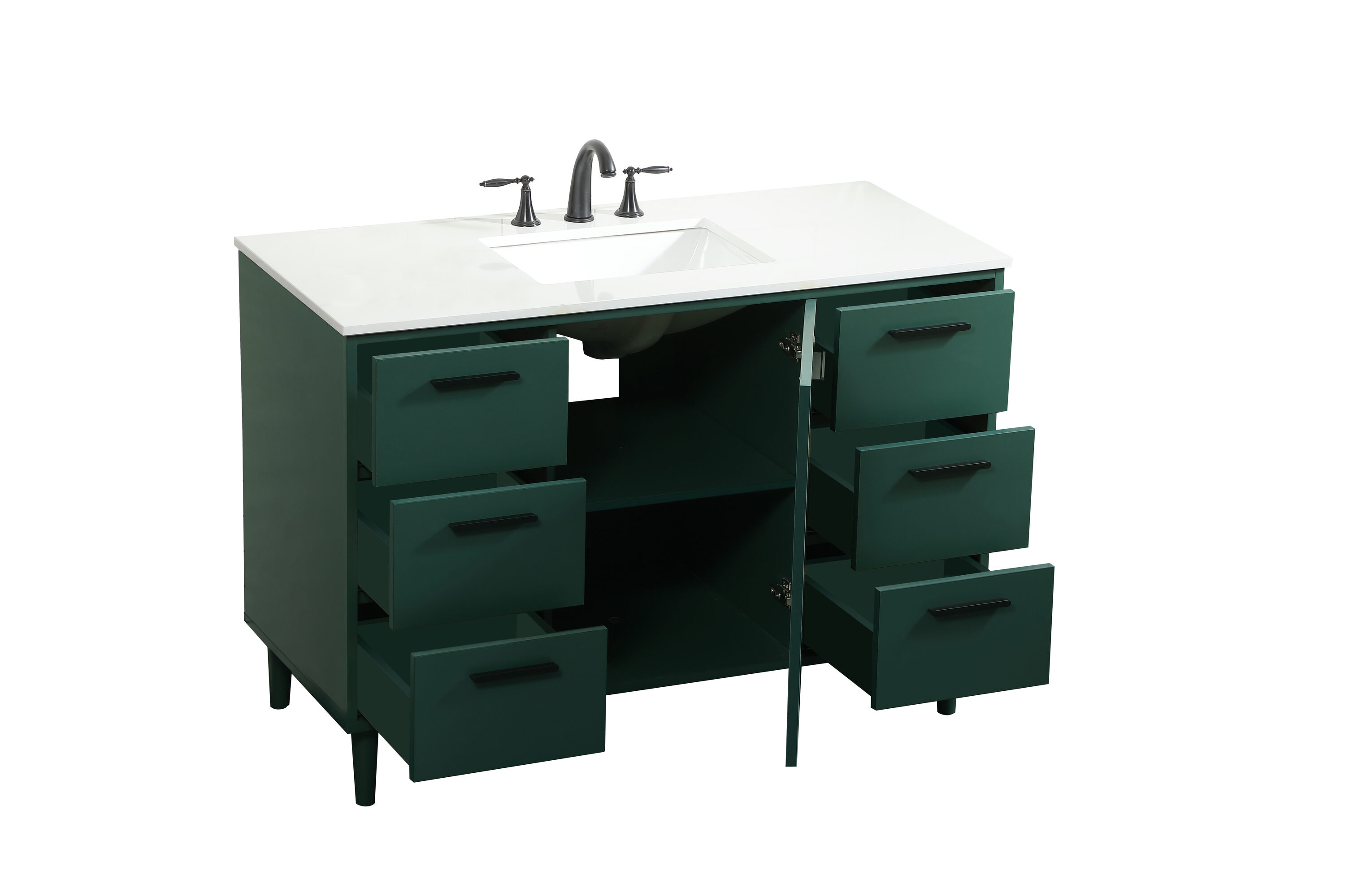 Elegant Decor HF141144MGN Bath-Vanity-Combo - View #4