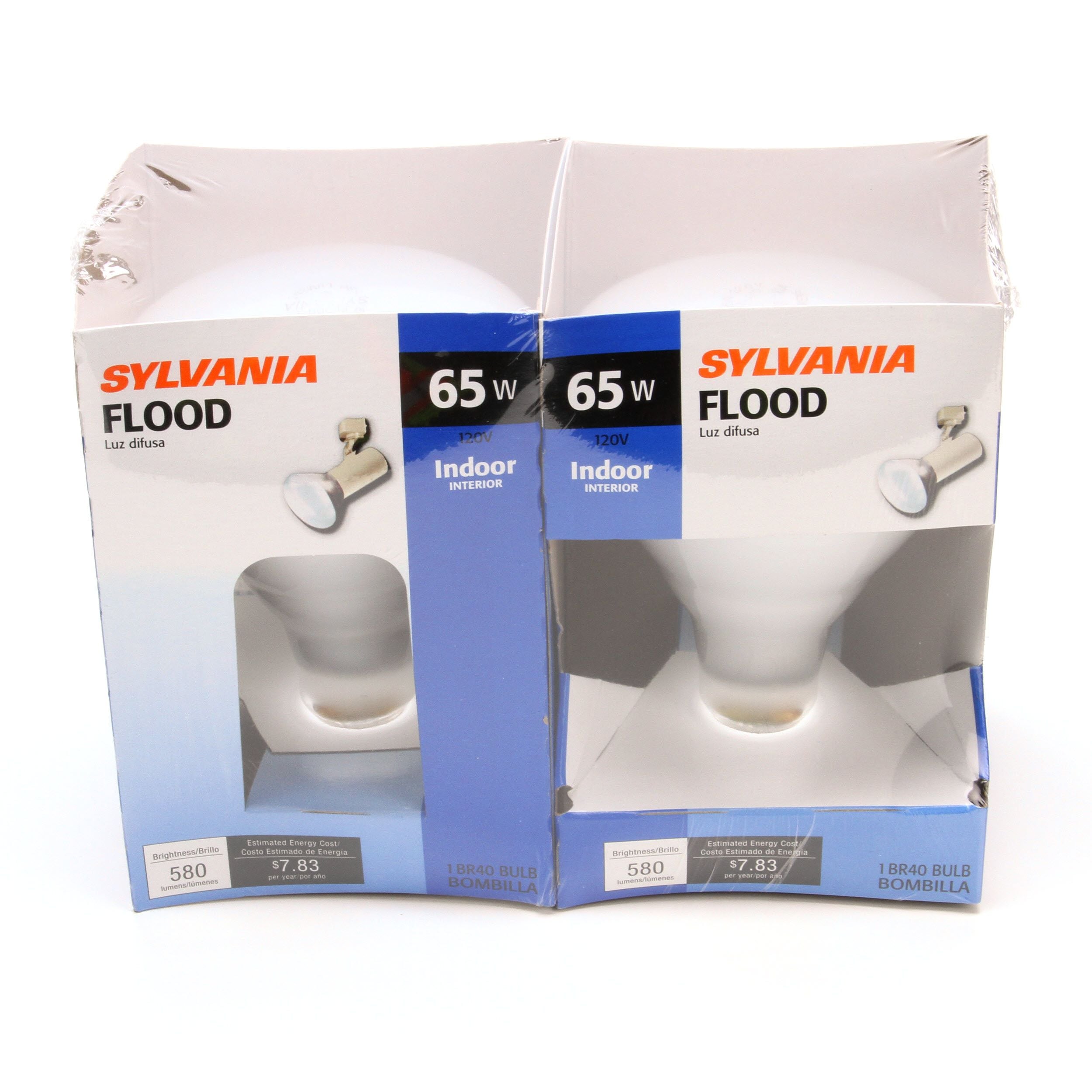 sylvania 65w 120v 580 lumens