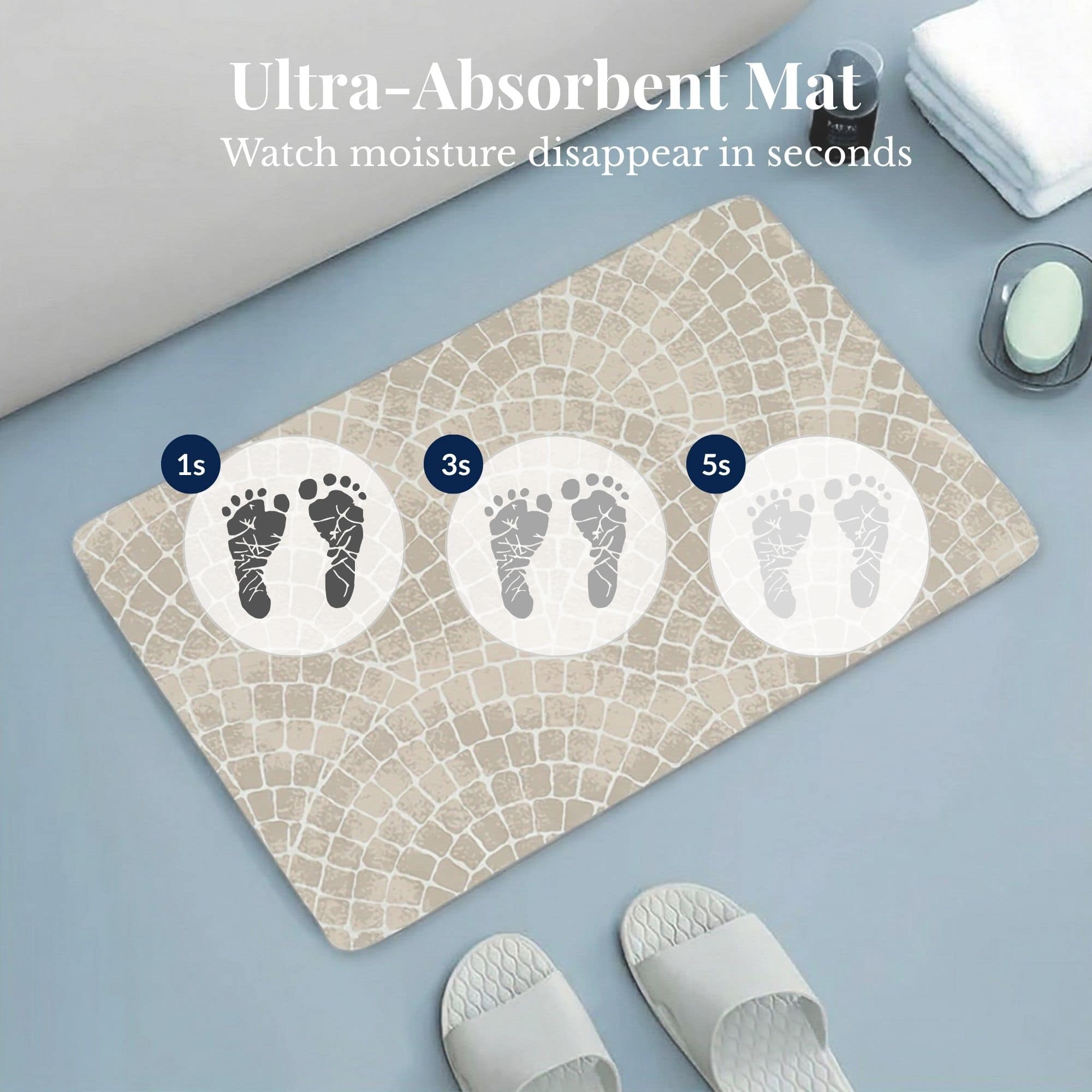 EVIDECO FRENCH HOME GOODS 7610817 Bath-Rugs - View #4