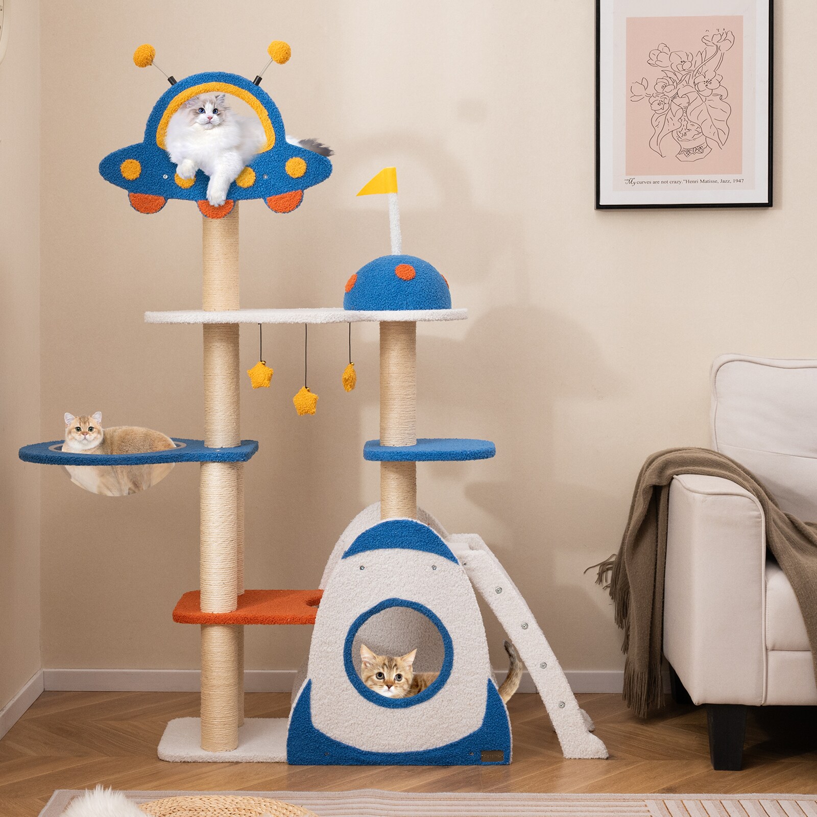 Slickblue D-CO-LB42201VP Cat-Trees - View #2