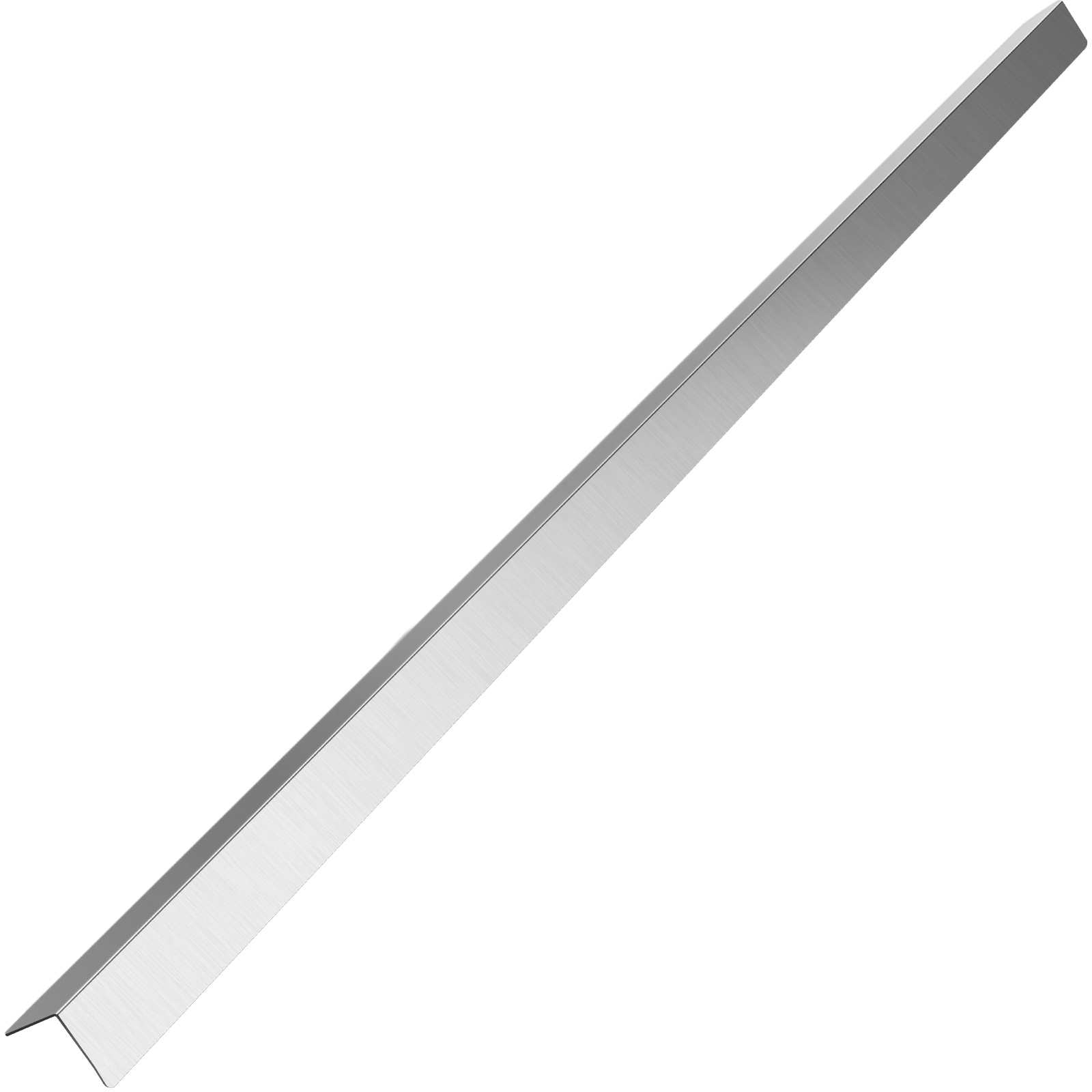 Stainless Steel Corner Guards 0.5 x 0.5 x 48 inch Metal Wall Corner  Protector Pack of 10 Corner Guards 20 Ga 304 Stainless Corner Guard with  90-Degree Angle for Wall Protection and Decoration