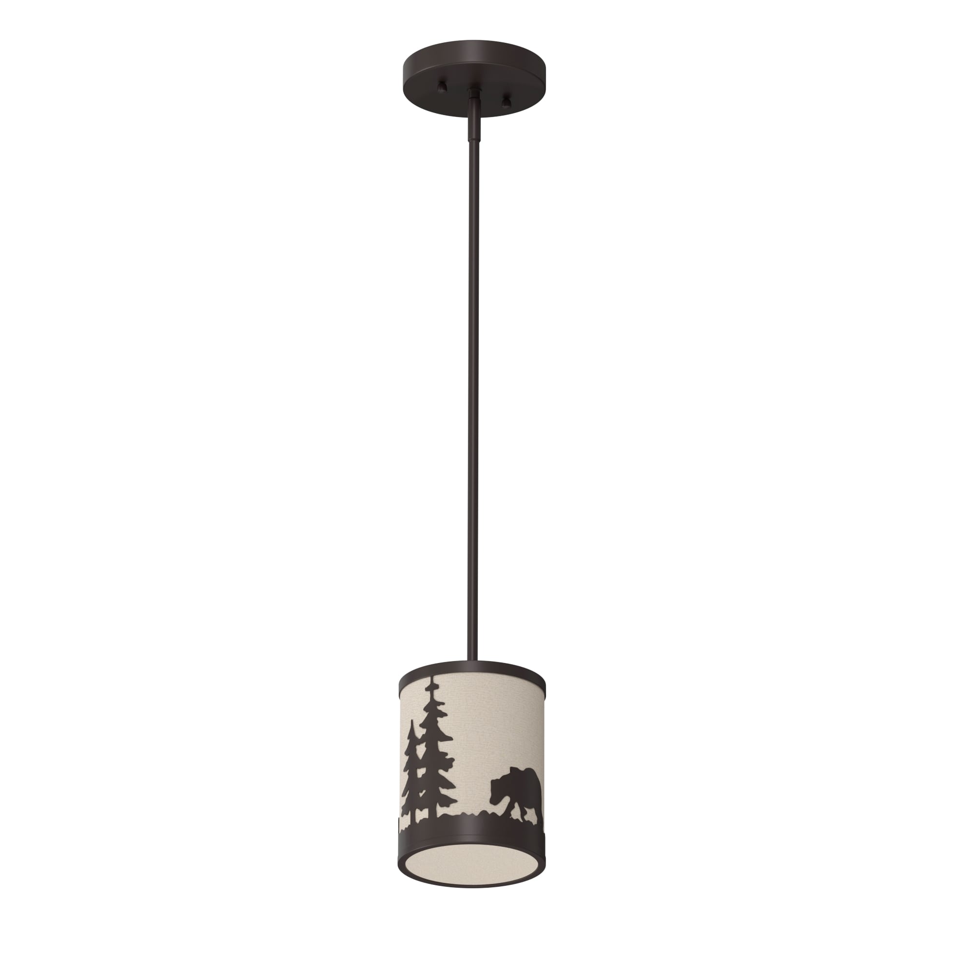 allen + roth PL20-1BRZ Pendant-Lights - View #6