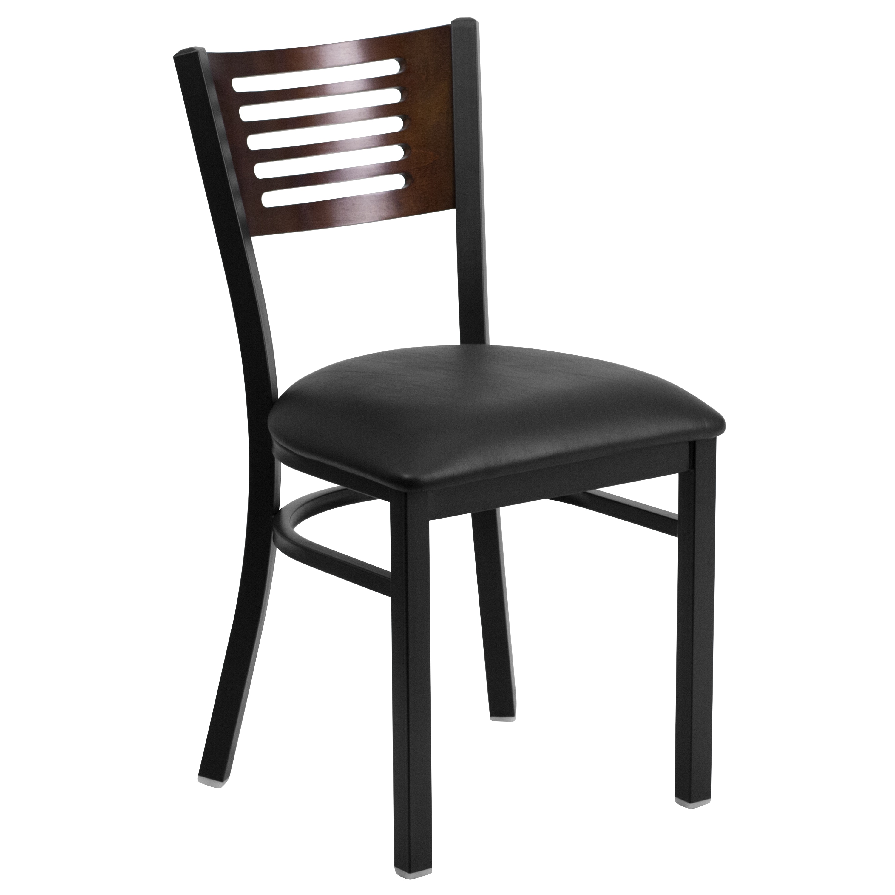 Flash Furniture 847254084031 Contemporary/Modern Vinyl Upholstered Dining Side Chair (Metal Frame)