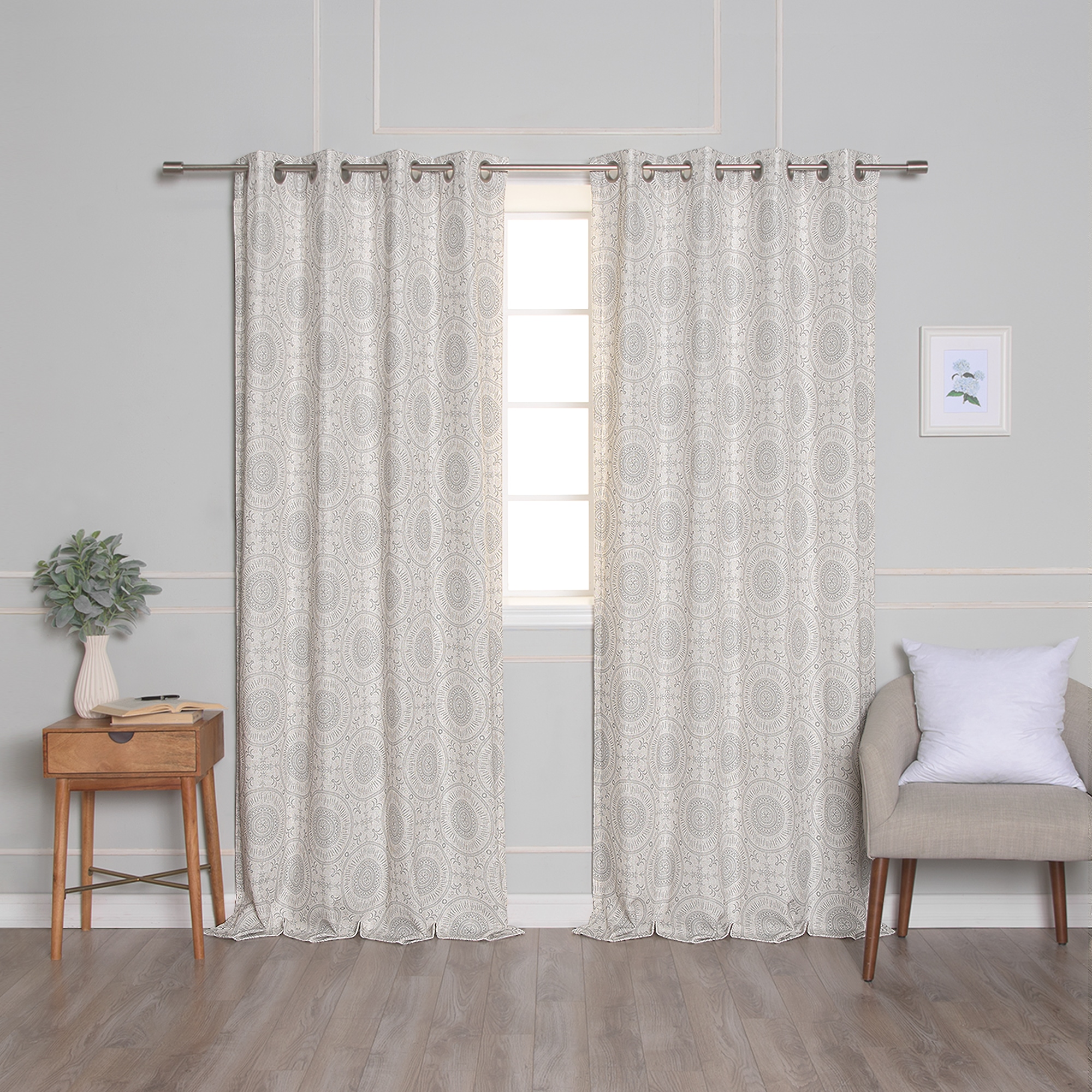 Best Home Fashion JC-18-MED03-84-GREY curtains - View #6